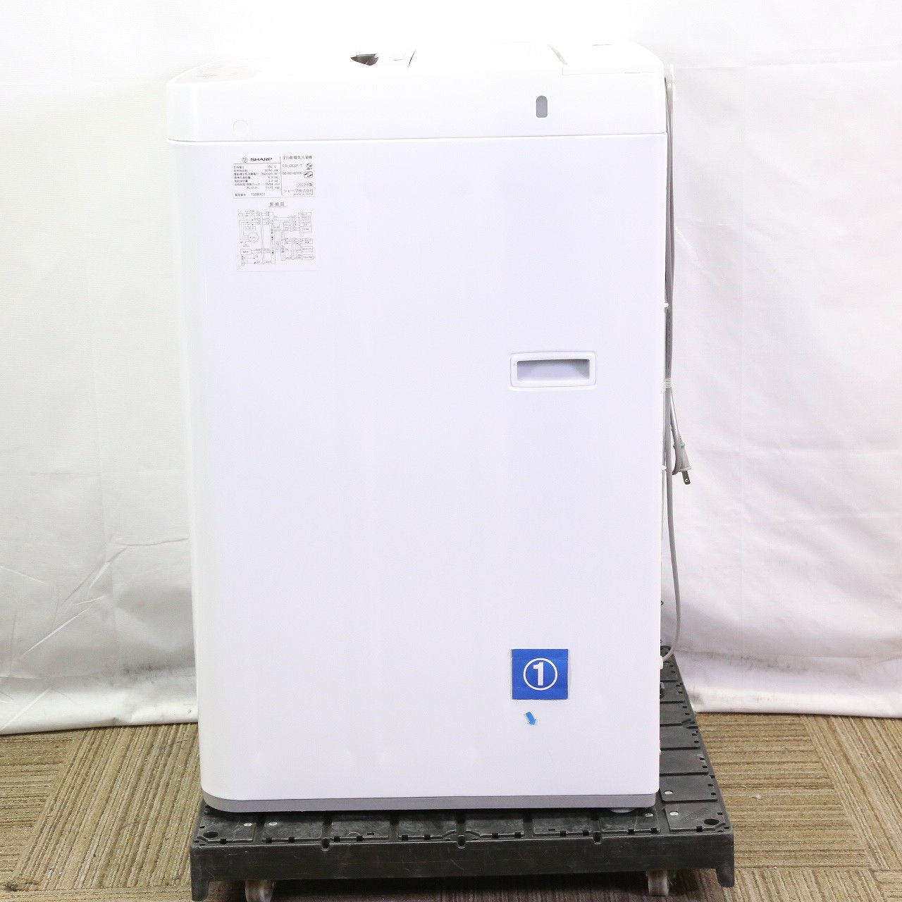SHARP洗濯機 ES-GE6F-T [6.0kg /簡易乾燥(送風機能)] 【公式通販】