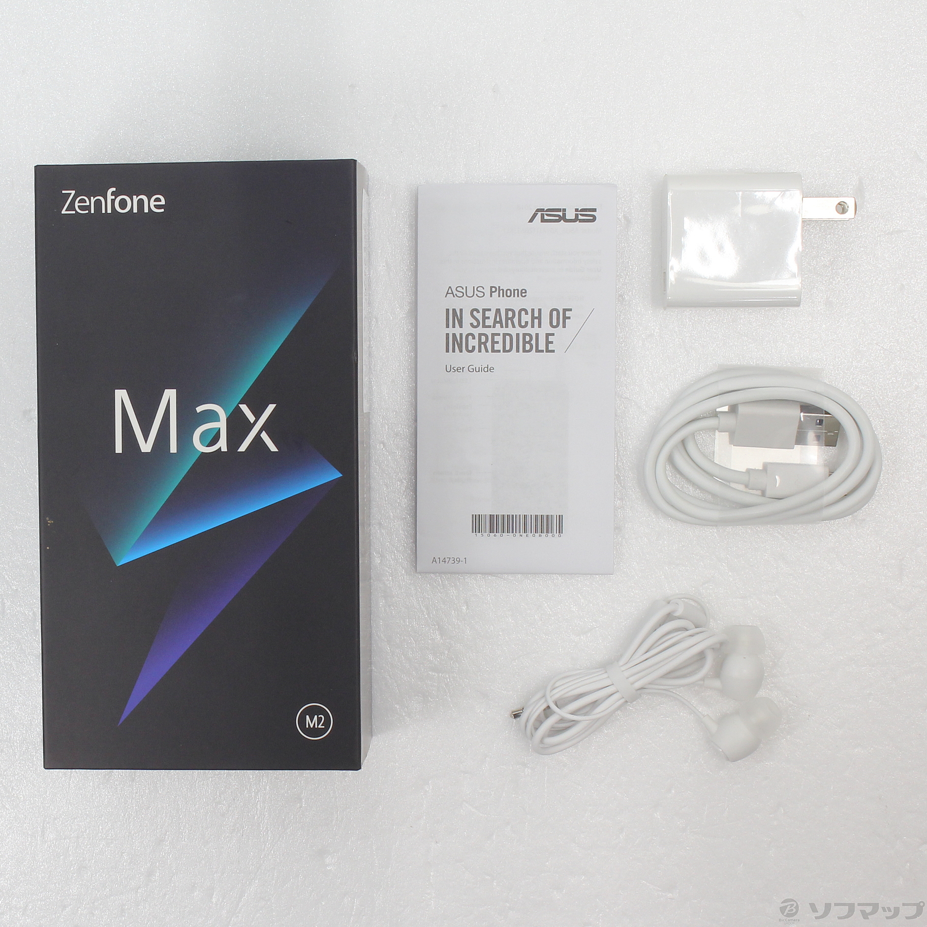 中古】ZenFone Max M2 32GB スペースブルー ZB633KL-BL32S4 SIMフリー ...