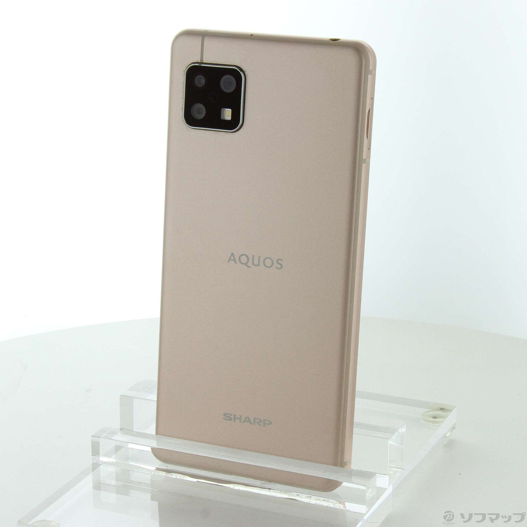 中古】AQUOS sense5G 64GB ライトカッパー SH-M17 SIMフリー