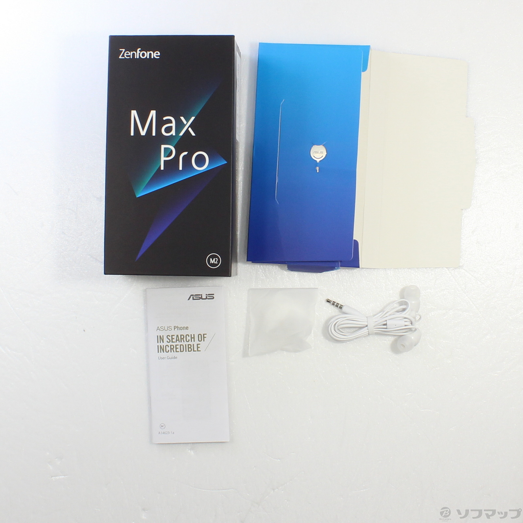 中古】ZenFone Max Pro M2 64GB コズミックチタニウム ZB631KL-TI64S4 ...