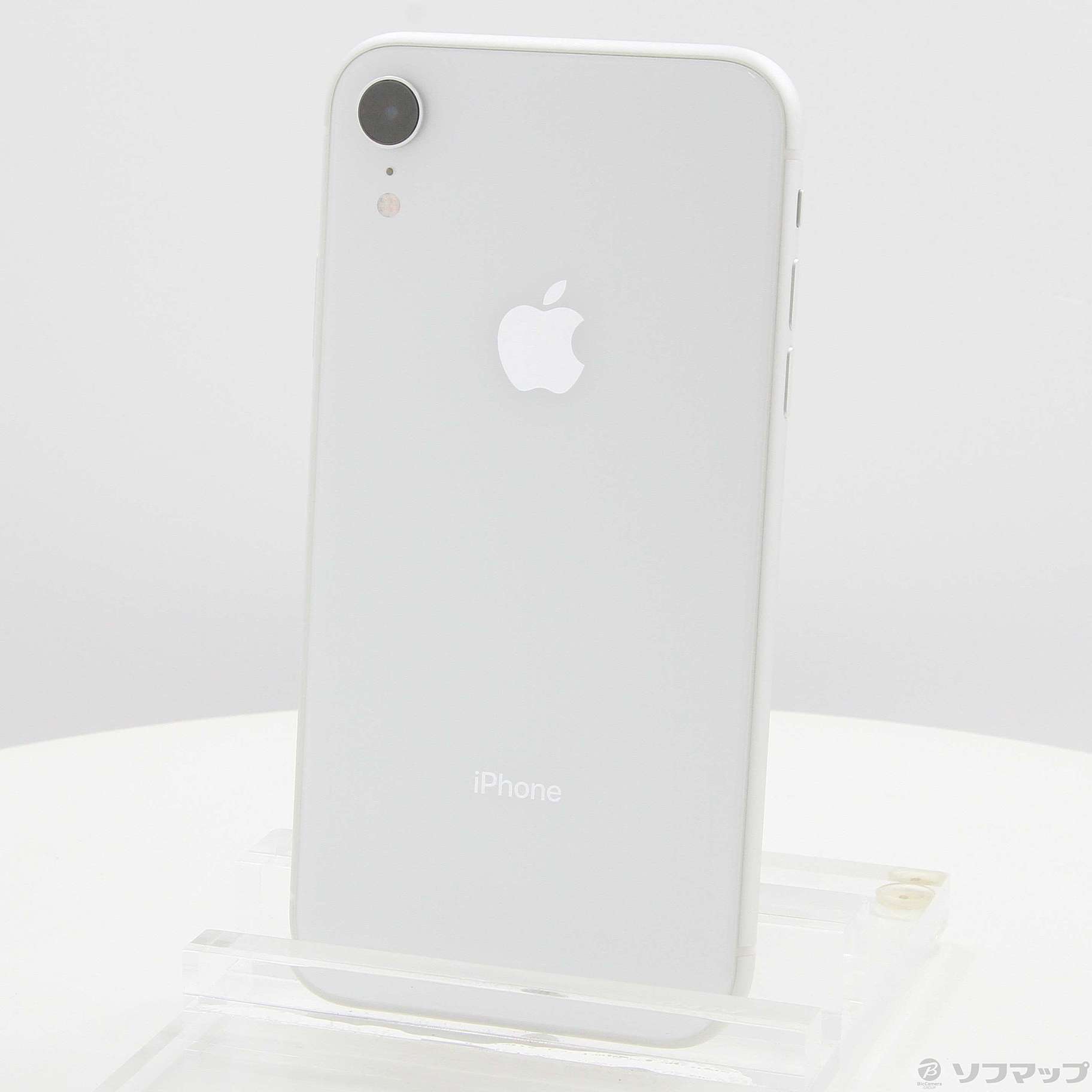 (中古)Apple iPhoneXR 128GB ホワイト MT0J2J/A SIMフリー(381-ud)