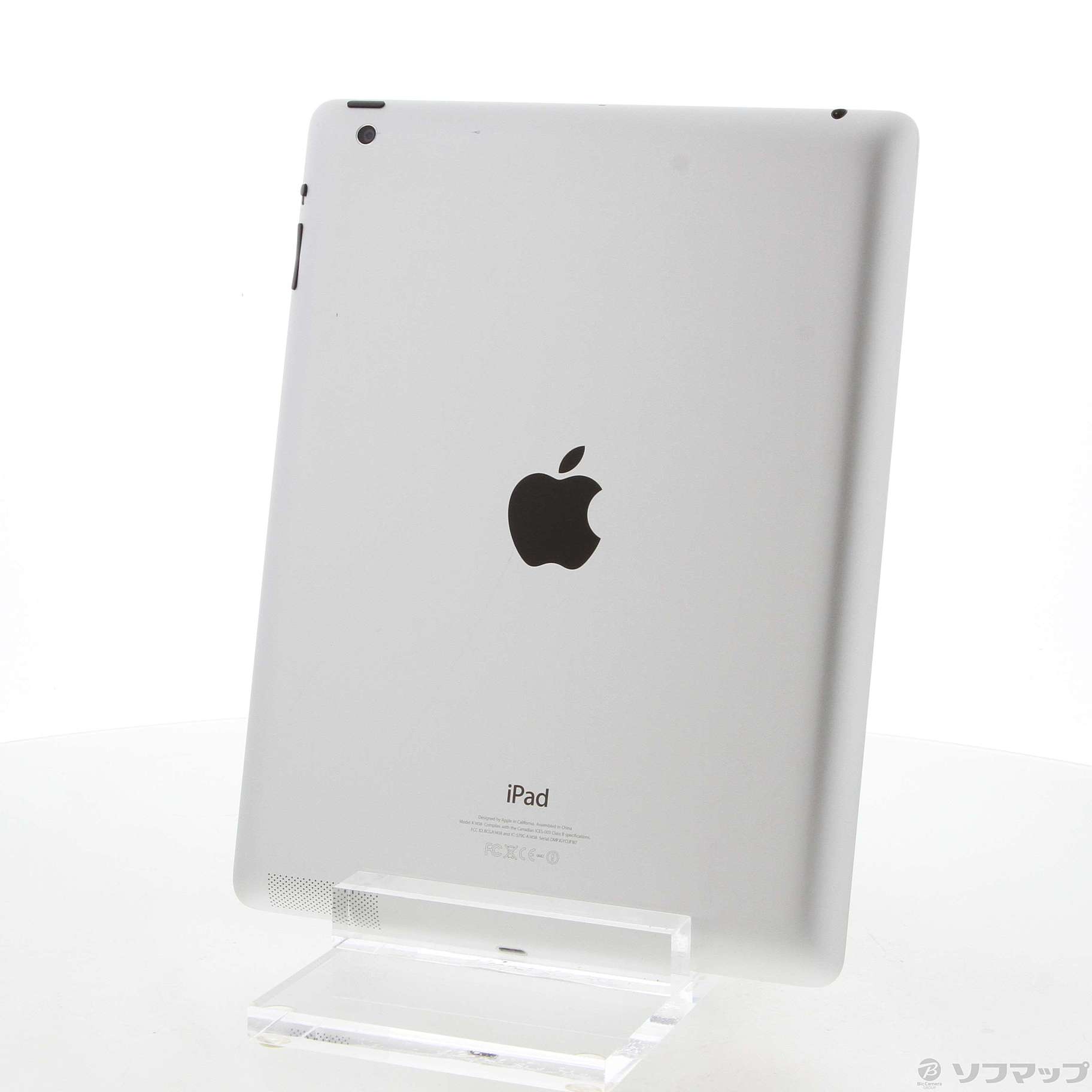 中古】iPad 第4世代 64GB ホワイト MD515J／A Wi-Fi [2133044338162