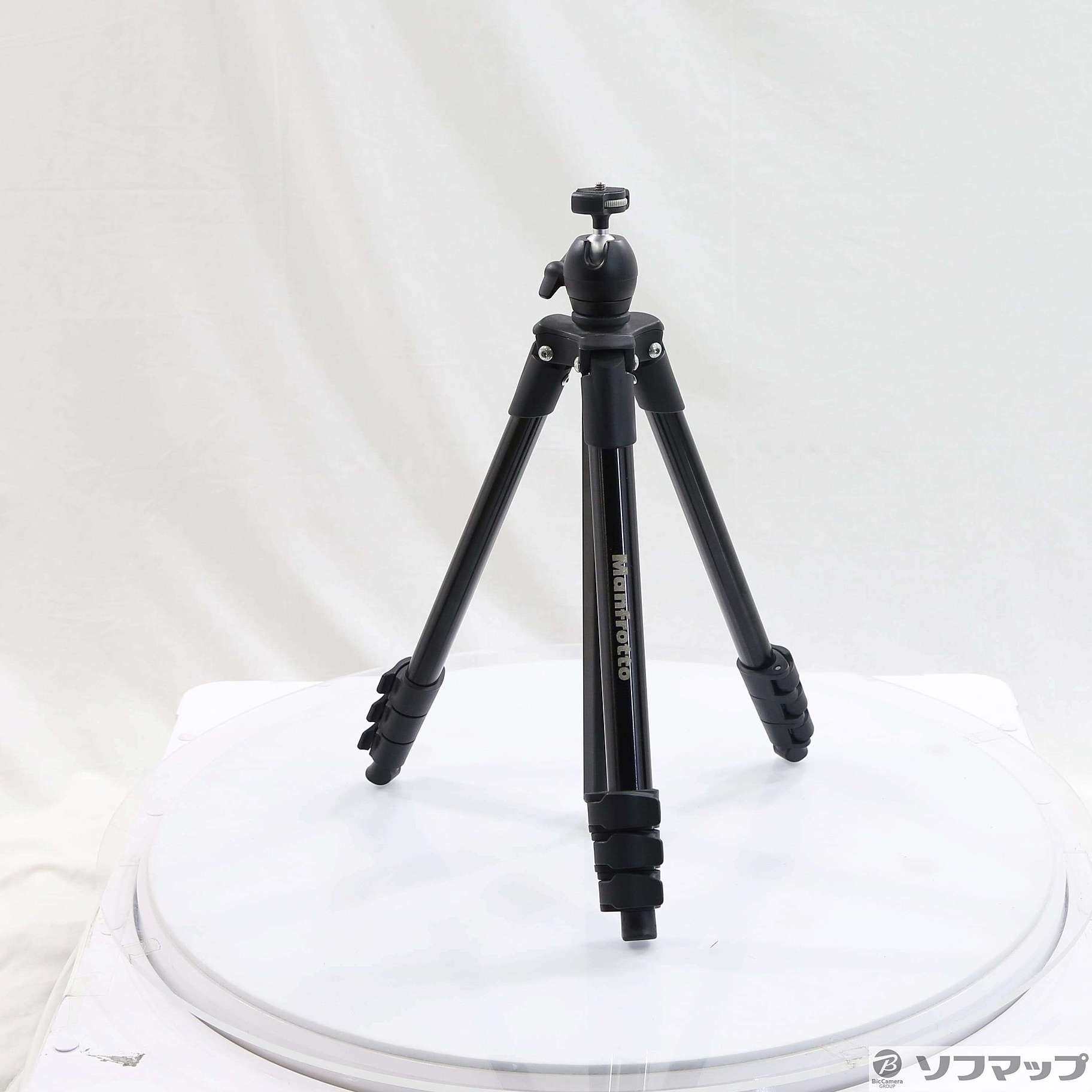 Manfrotto 三脚 COMPACT Light フォトキット アルミ 4段 ブラック