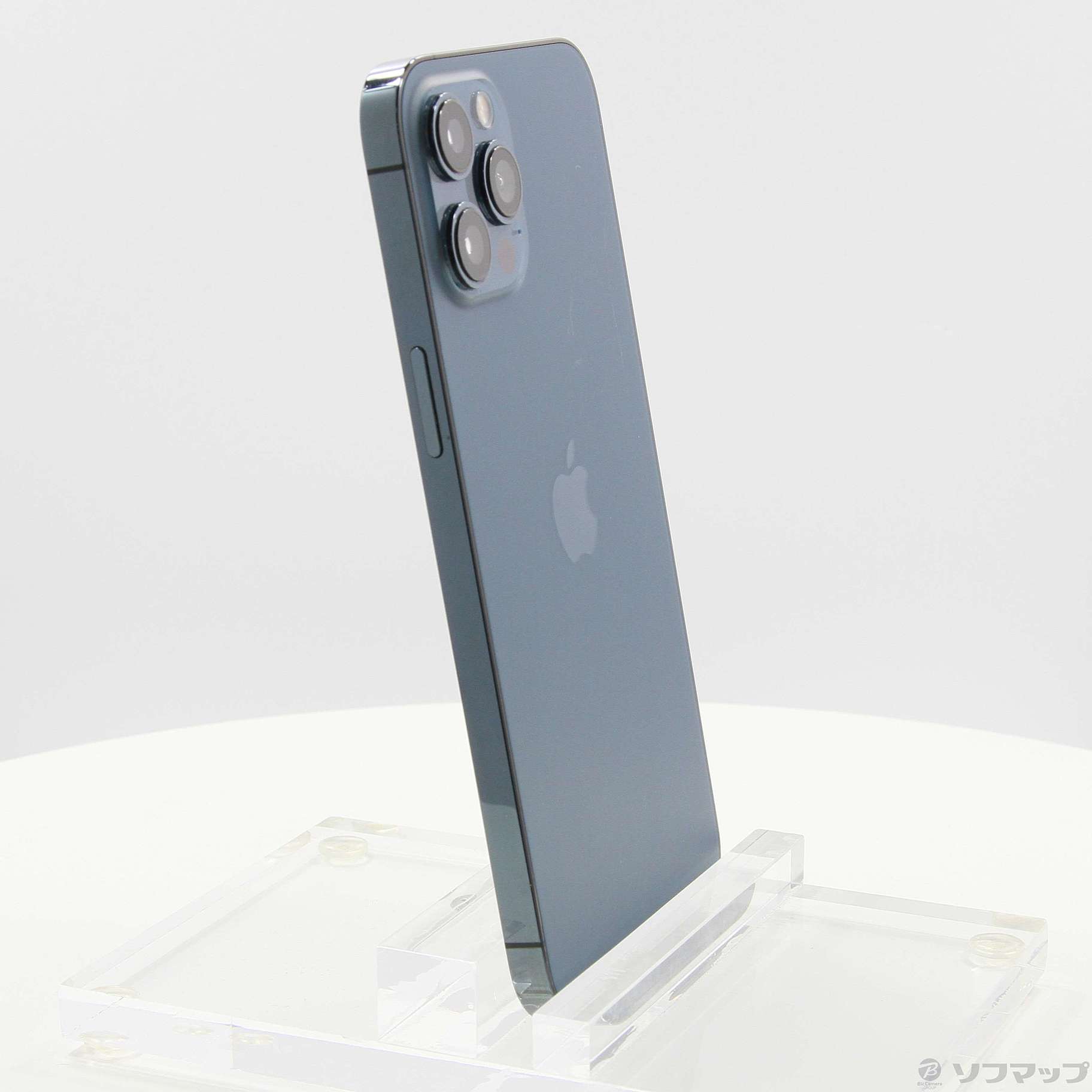 中古】iPhone12 Pro Max 256GB パシフィックブルー MGD23J／A SIM