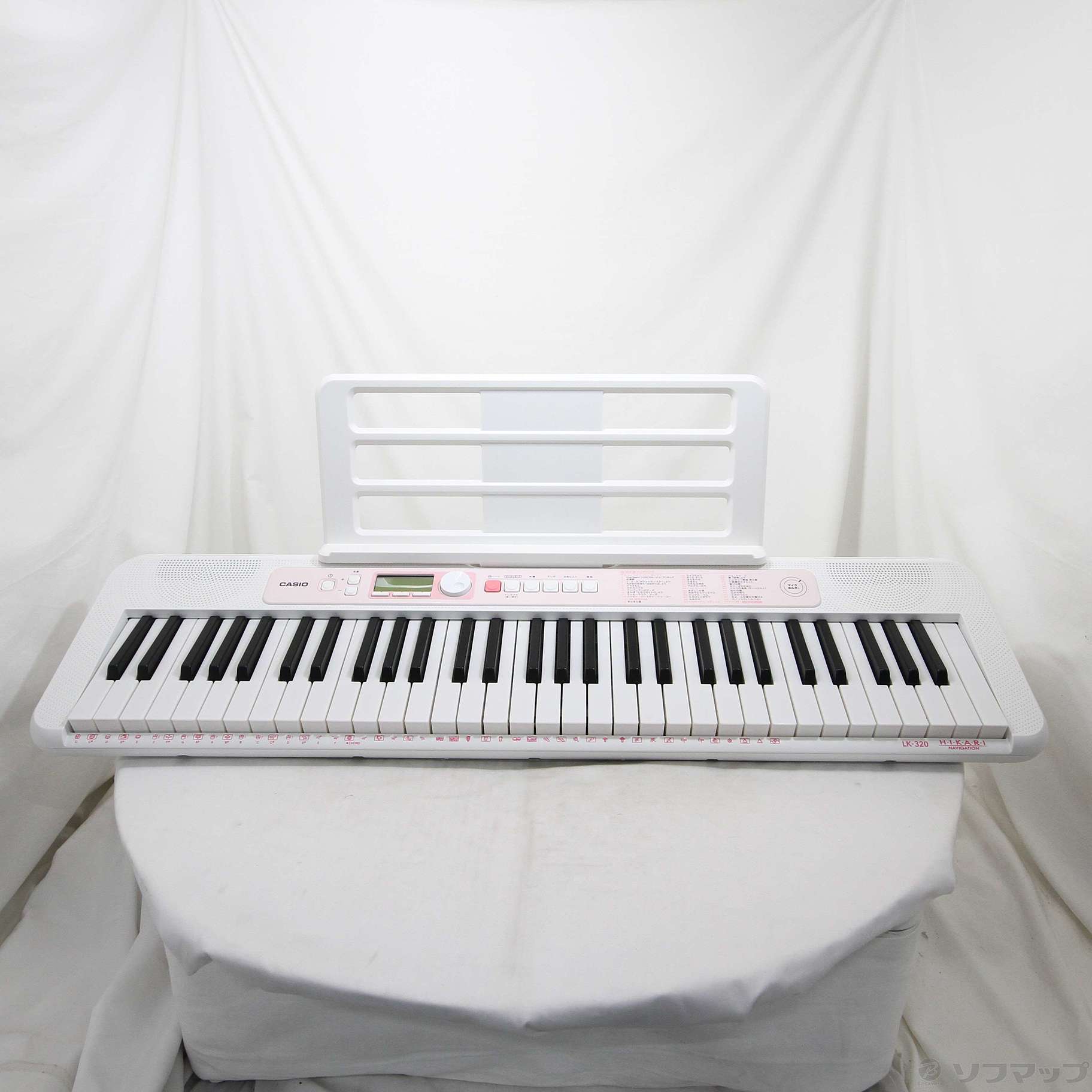 展示品　CASIO Casiotone LK-320 光ナビゲーションキーボード LK-320 | CASIO