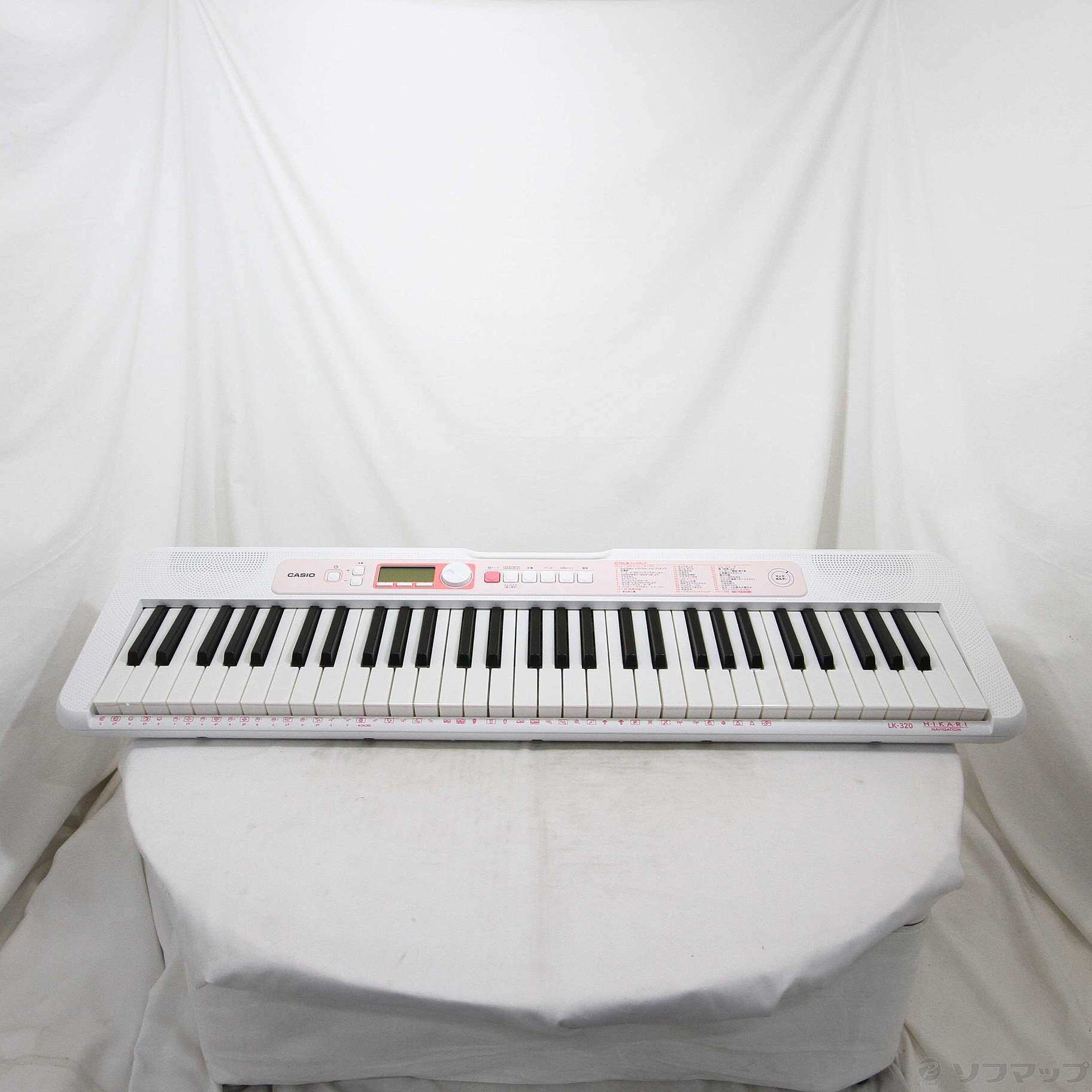 中古】〔展示品〕 Casiotone 光ナビゲーションキーボード LK-320