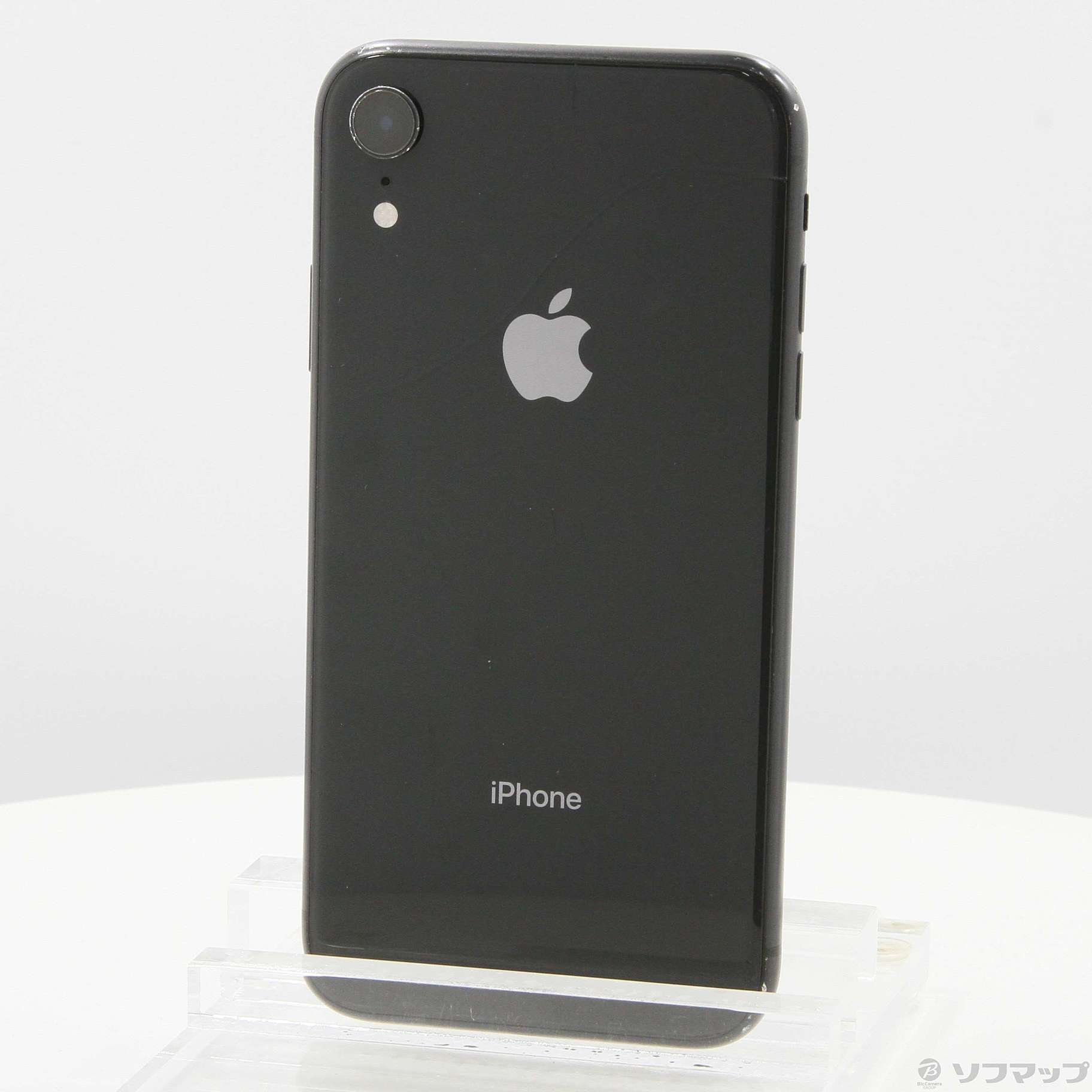 中古】iPhoneXR 128GB ブラック MT0G2J／A SIMフリー [2133044355626