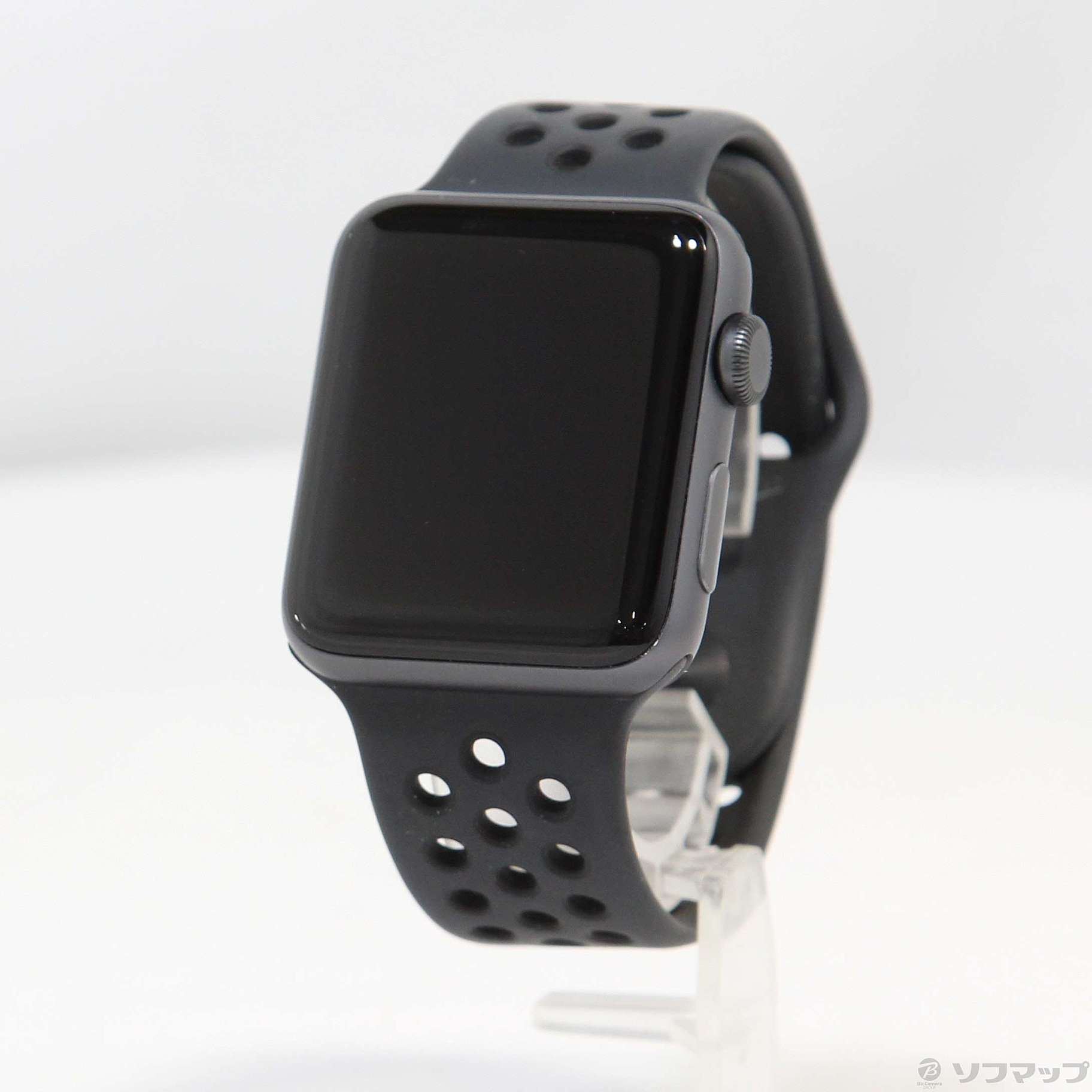 中古】Apple Watch Series 3 Nike+ GPS 42mm スペースグレイ