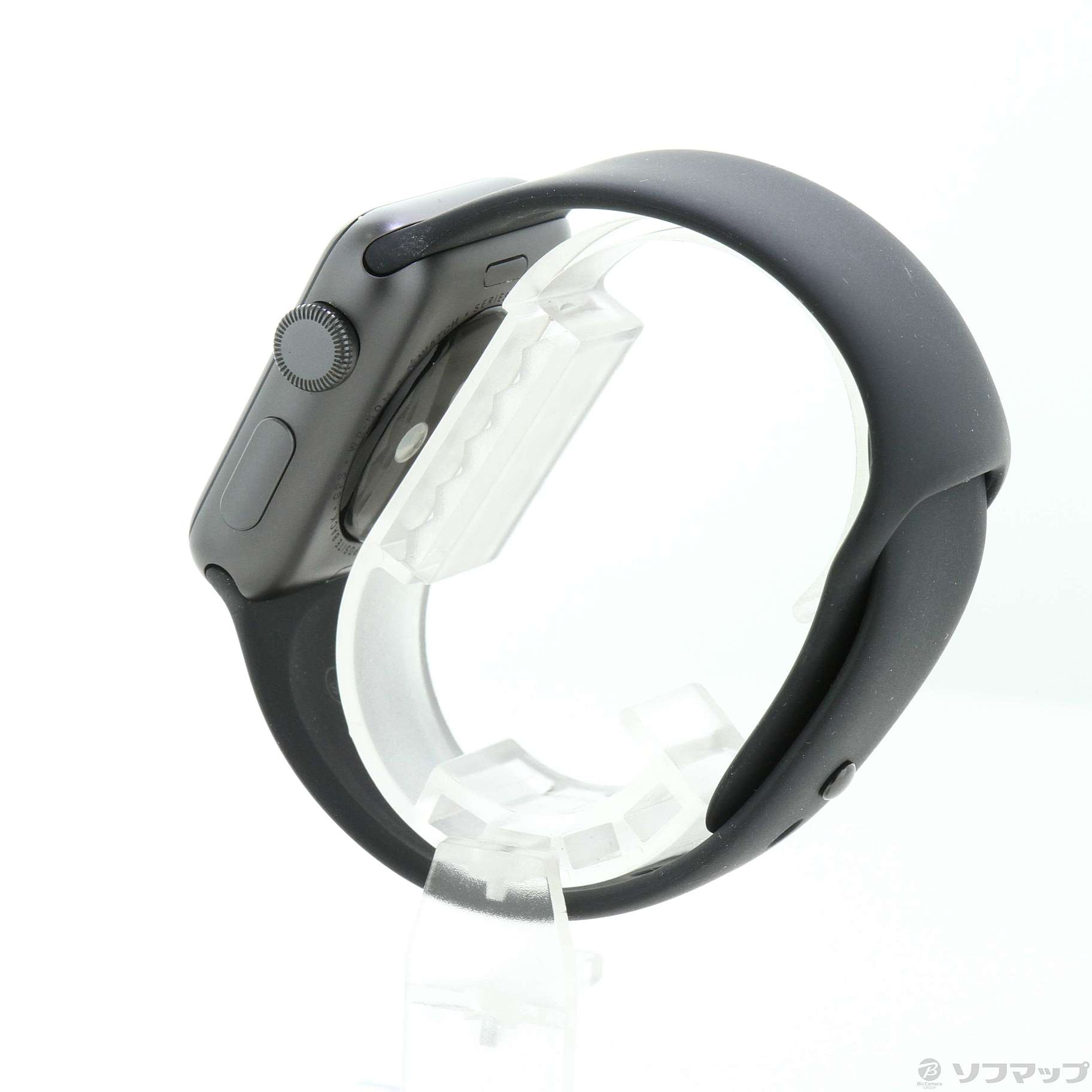 中古品〕 Apple Watch Series 3 GPS 38mm スペースグレイアルミニウム ...
