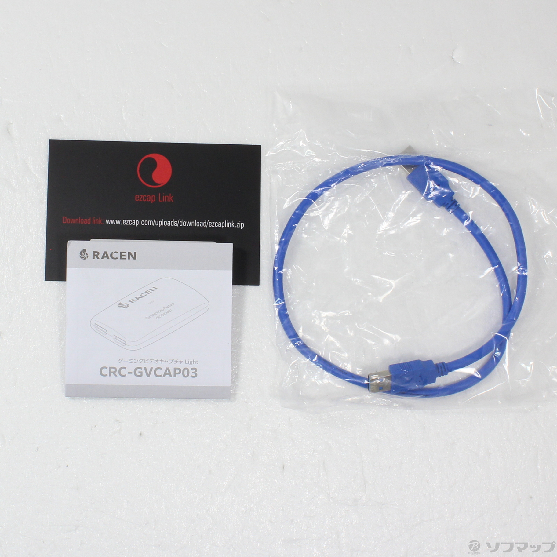 中古】RACEN ゲーミングビデオキャプチャ Light CRC-GVCAP03