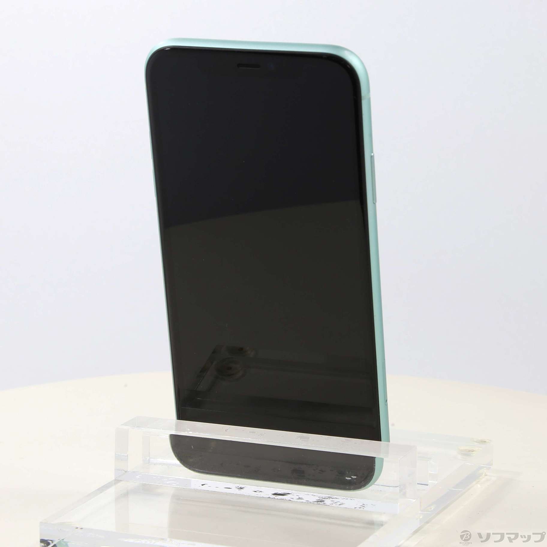 中古】iPhone11 128GB グリーン MWM62J／A SIMフリー [2133044364246