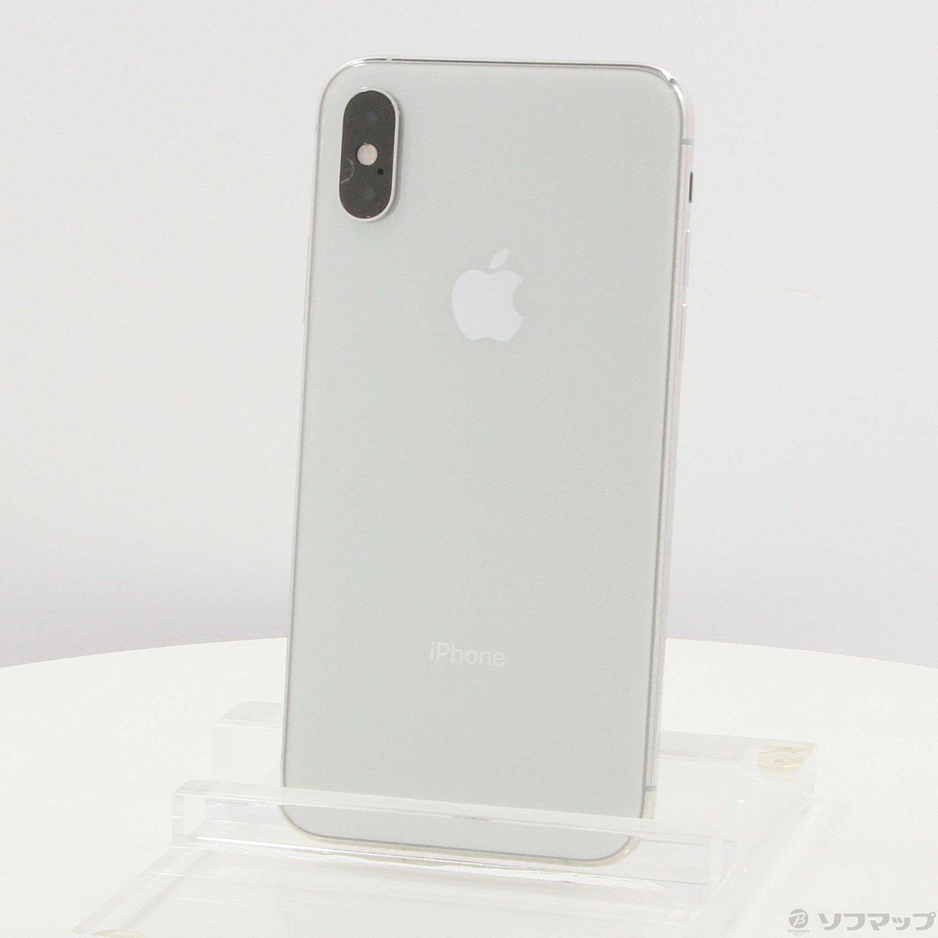 中古】iPhoneXS 512GB シルバー MTE42J／A SIMフリー [2133044364758