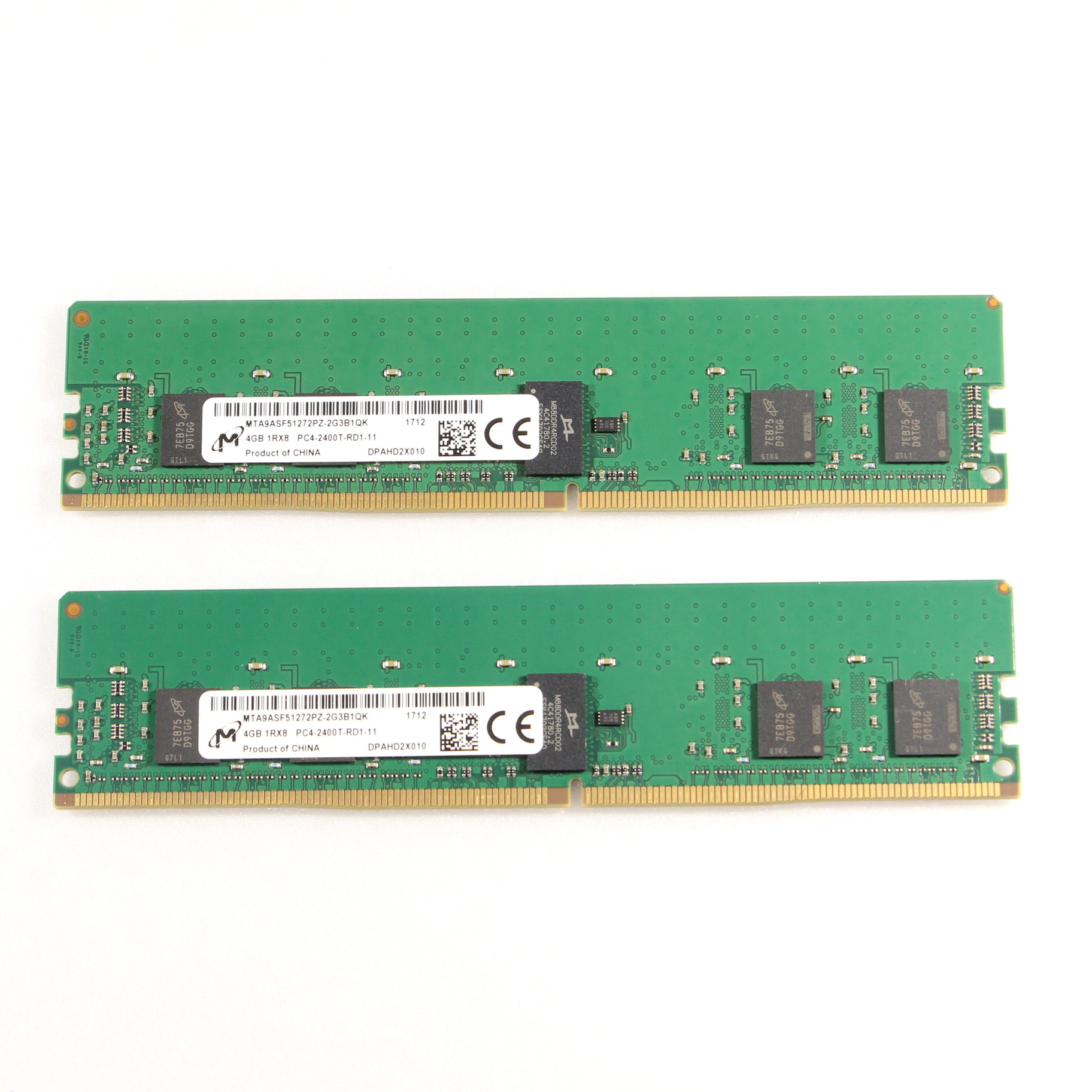 DDR4 8GB（4GB×2枚）Micron ⑦ - メモリー