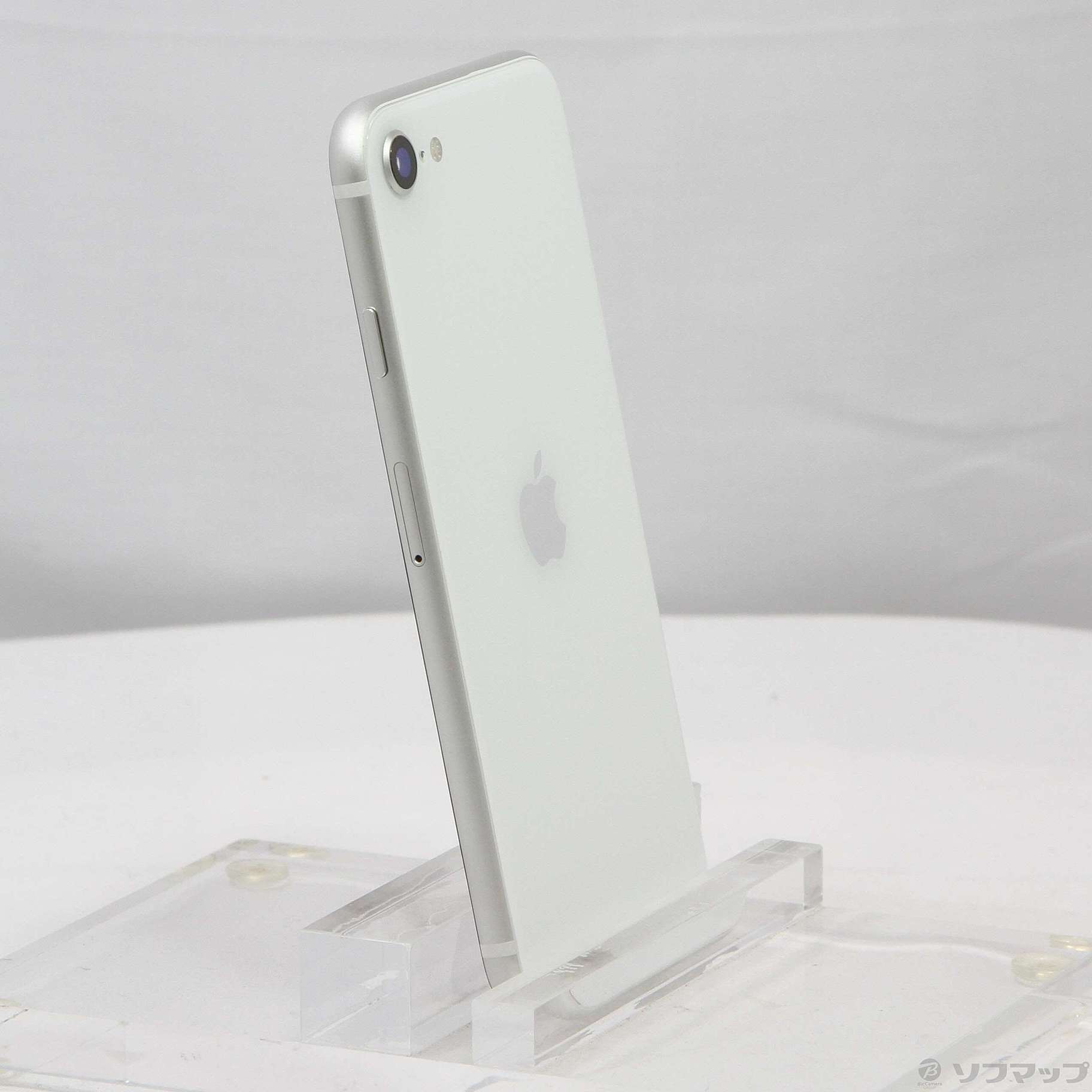 中古】iPhone SE 第2世代 128GB ホワイト MXD12J／A SIMフリー