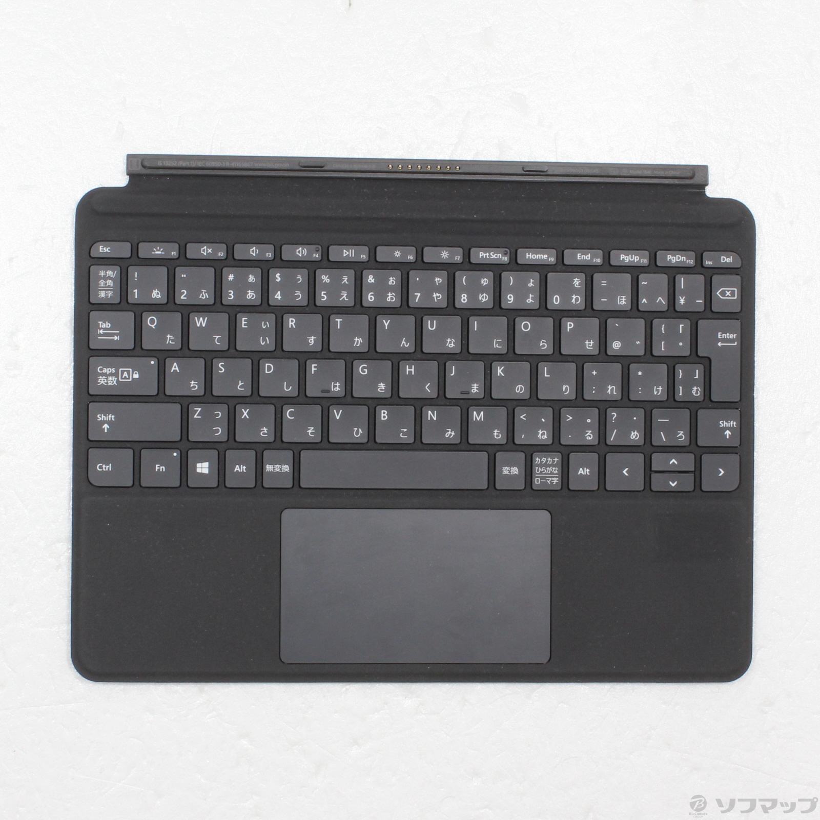 中古】〔展示品〕 Surface Go Type Cover KCM-00043 ブラック