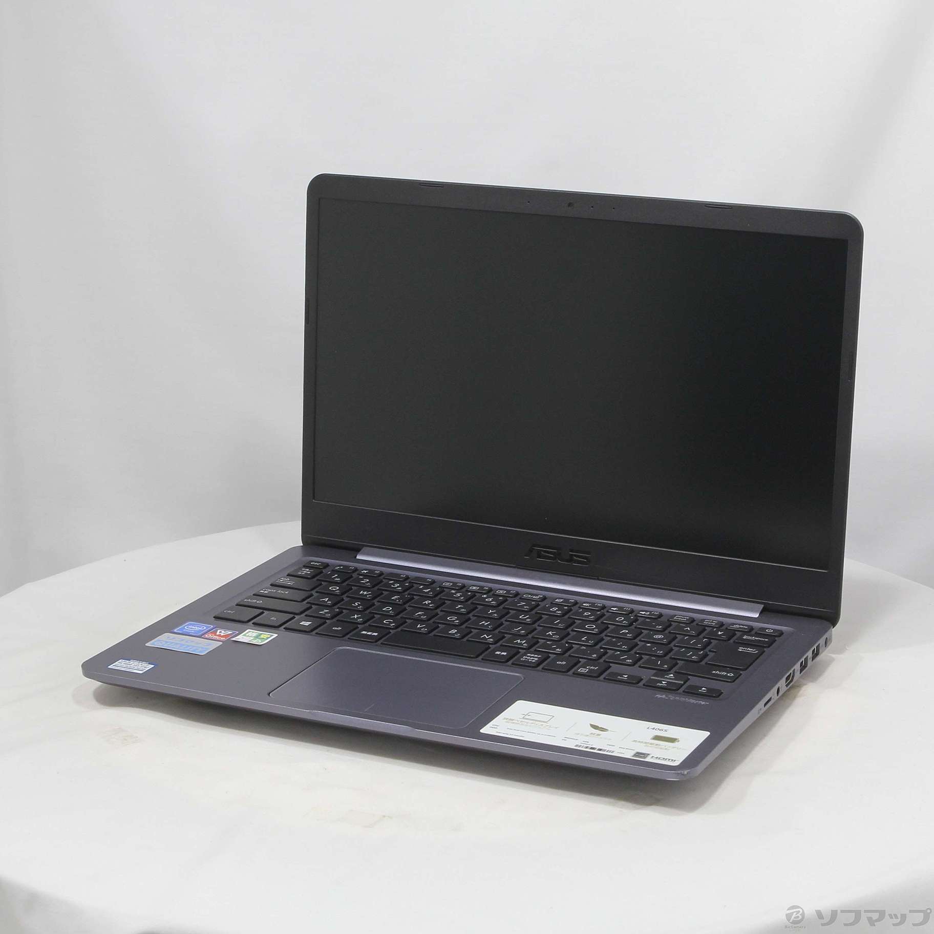 中古】格安安心パソコン ASUS L406SA L406SA-S43060G スターグレー