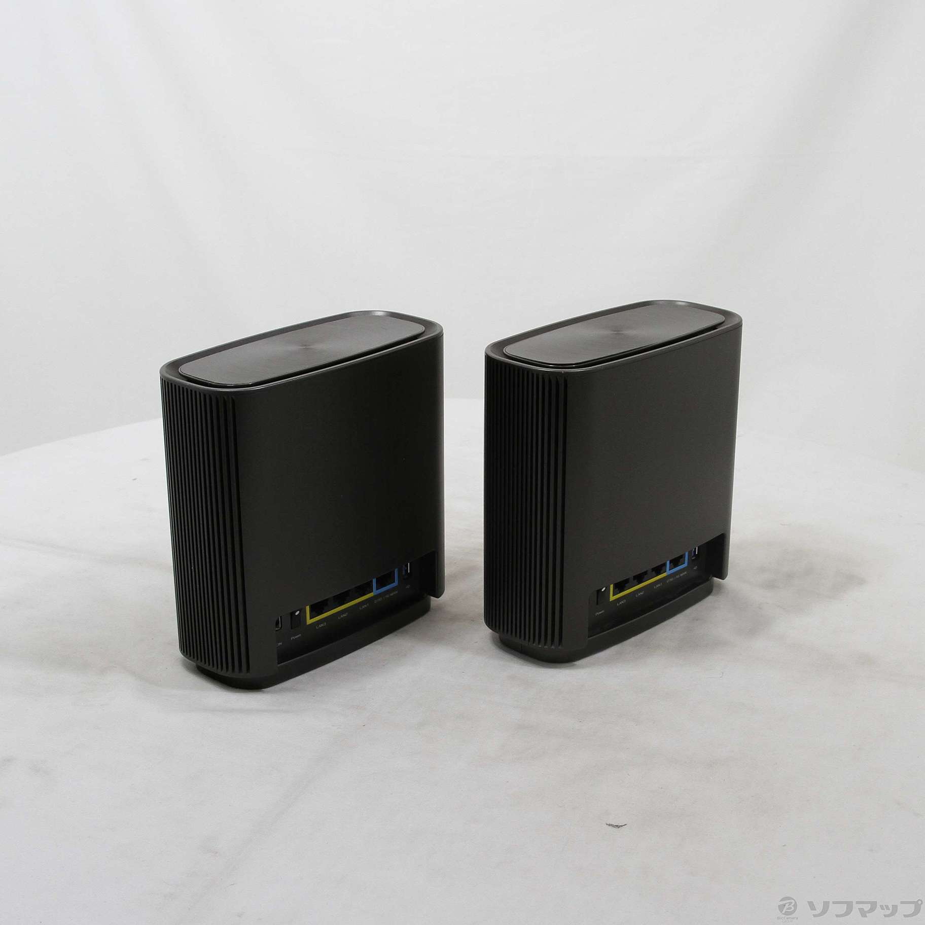 Wi-Fiルーター ZenWiFi AX ブラック XT8 2台セット