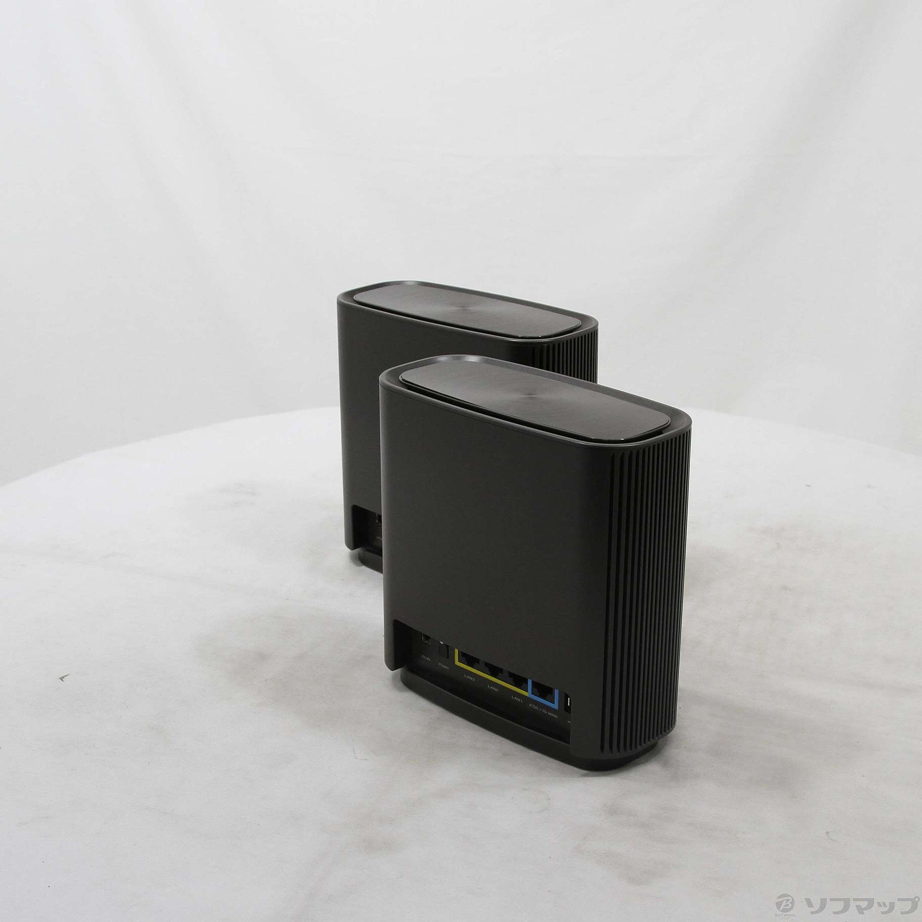 Wi-Fiルーター ZenWiFi AX ブラック XT8 2台セット