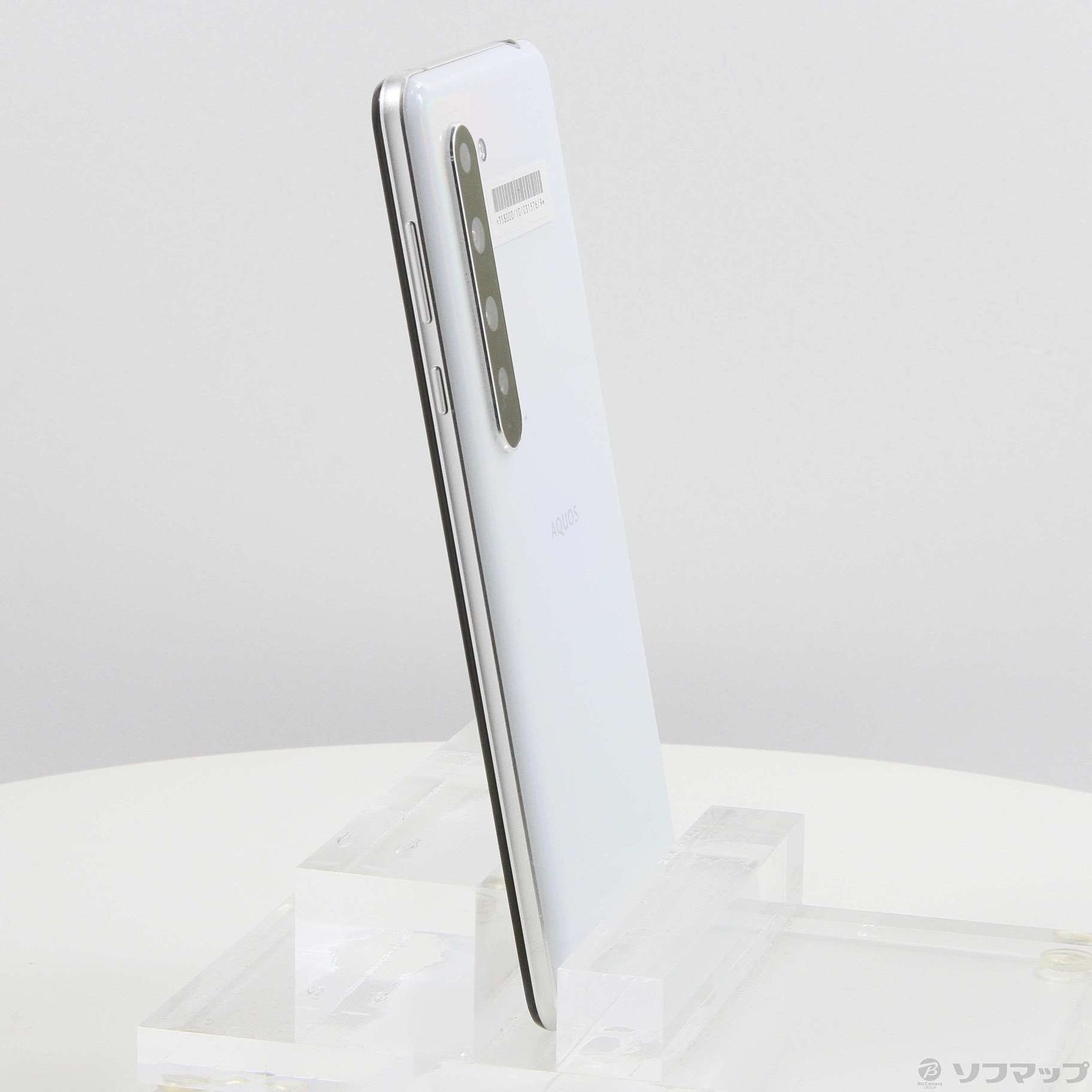 中古】AQUOS R5G 256GB オーロラホワイト 908SH SoftBankロック解除SIM
