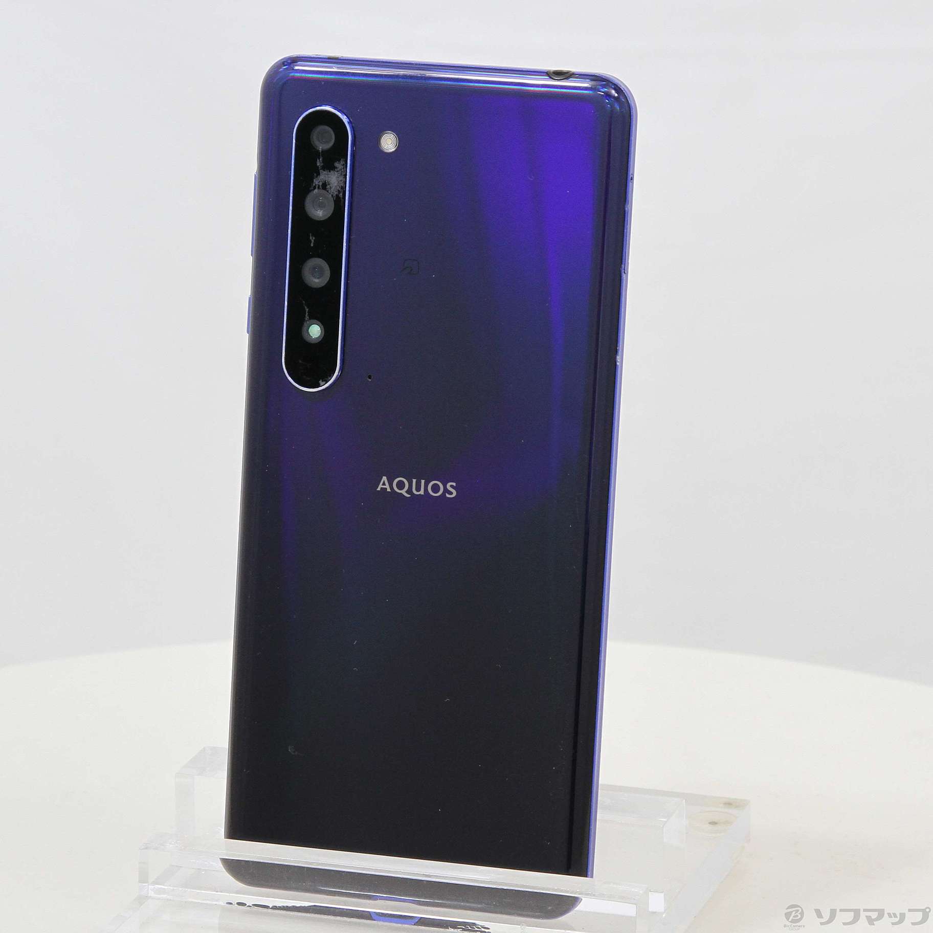 AQUOS R5G 256GB アースブルー 908SH SoftBankロック解除SIMフリー