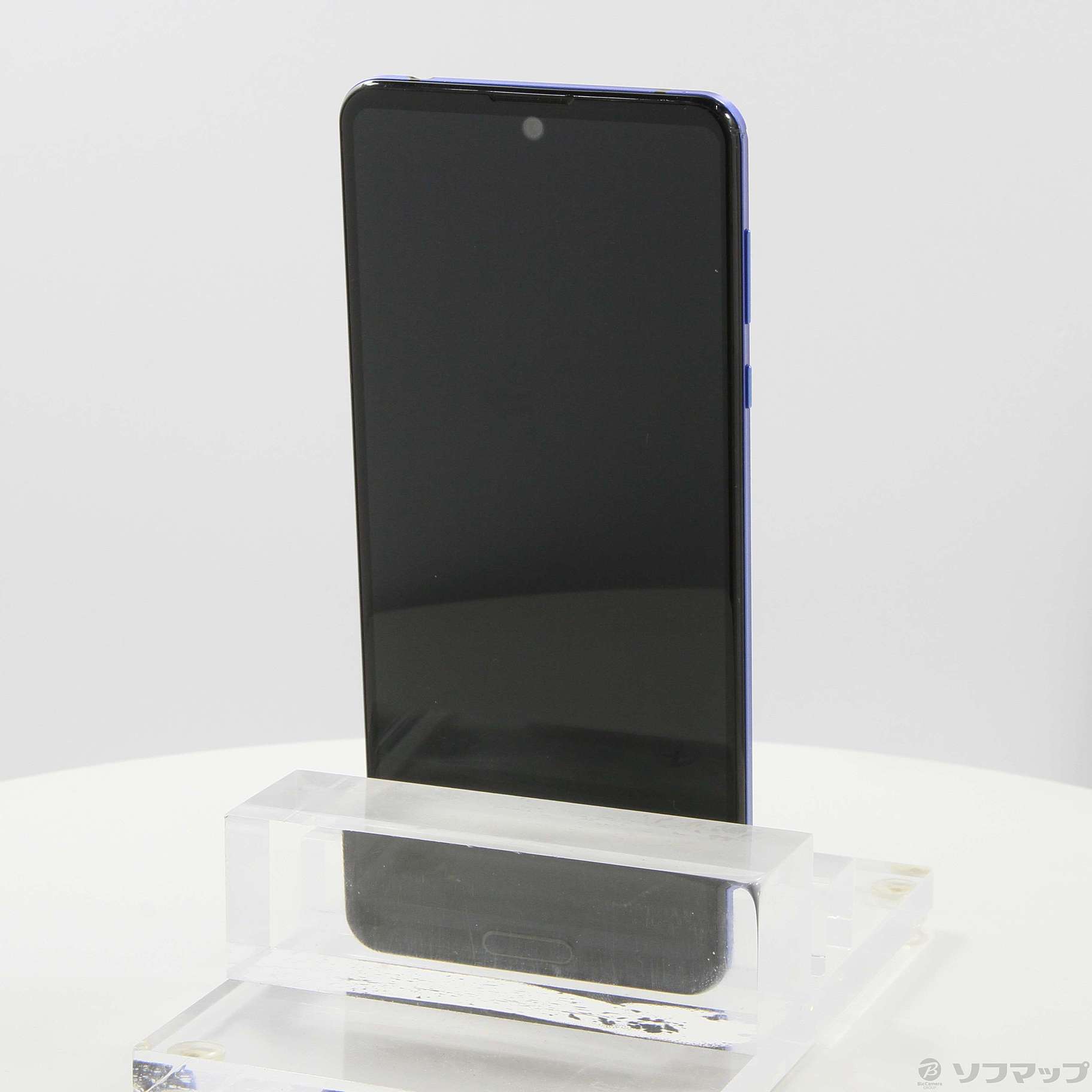 中古品（難あり）〕 AQUOS R5G 256GB アースブルー 908SH