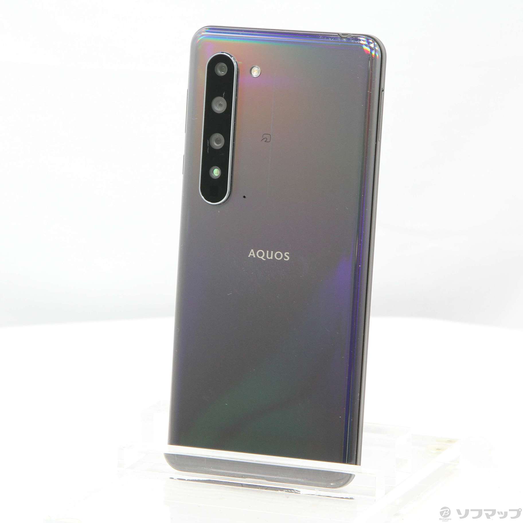 中古】セール対象品 AQUOS R5G 256GB ブラックレイ 908SH SoftBank