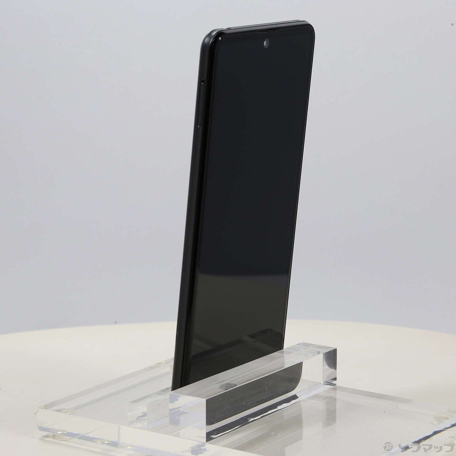 中古】AQUOS R5G 256GB ブラックレイ 908SH SoftBankロック解除SIM