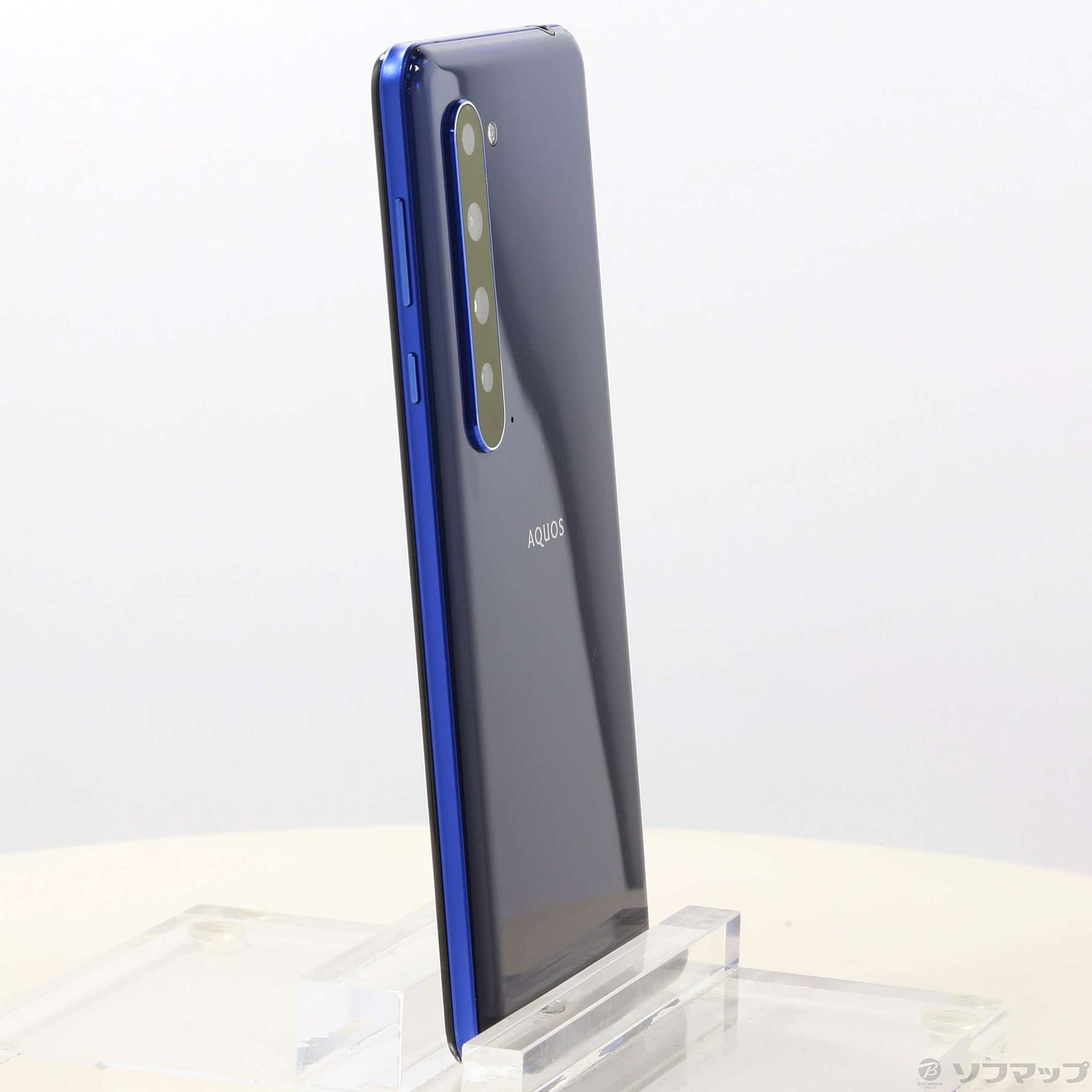 中古品（難あり）〕 AQUOS R5G 256GB アースブルー 908SH SoftBank ...