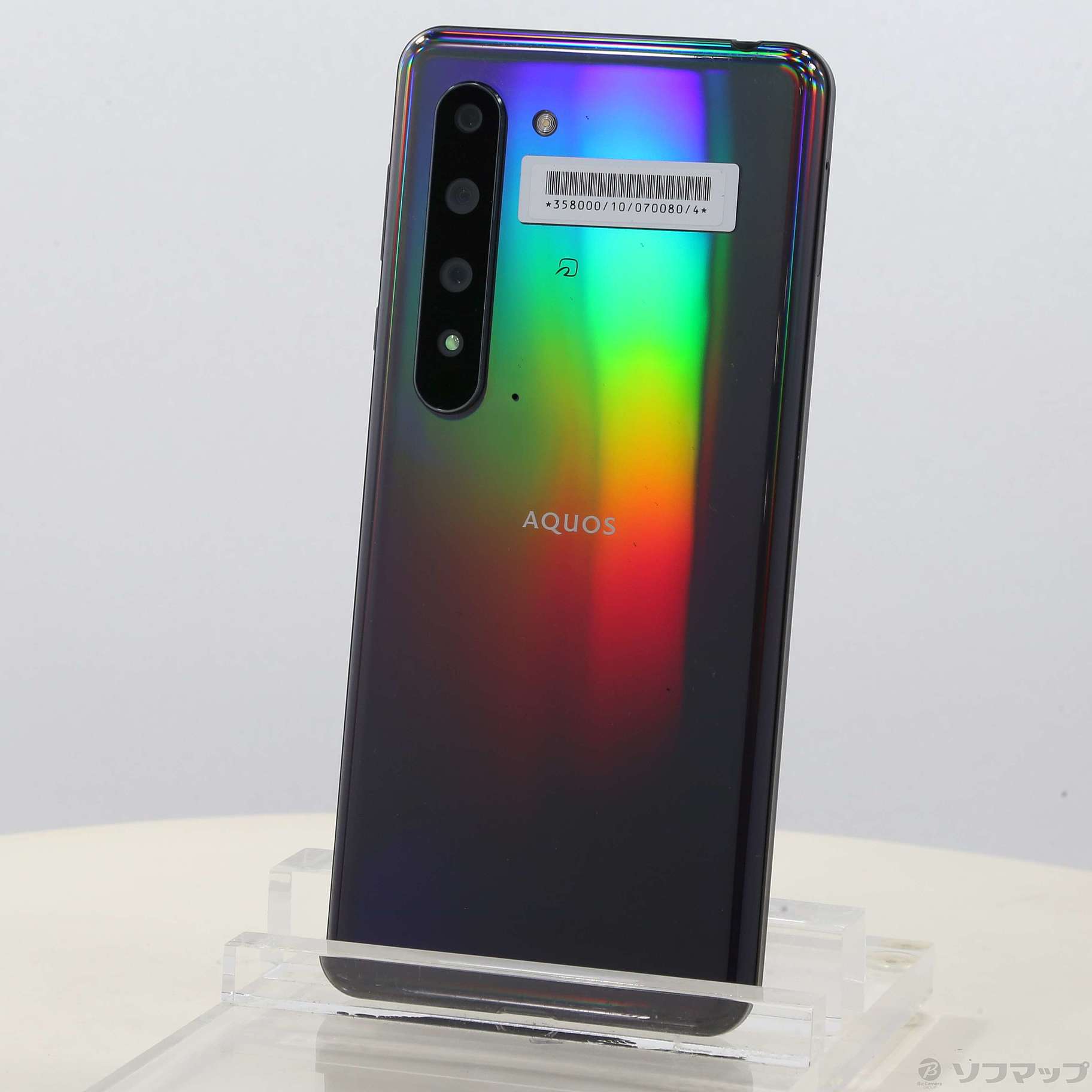 AQUOS R5G ブラックレイ SIMフリー(モバイル) - スマートフォン本体