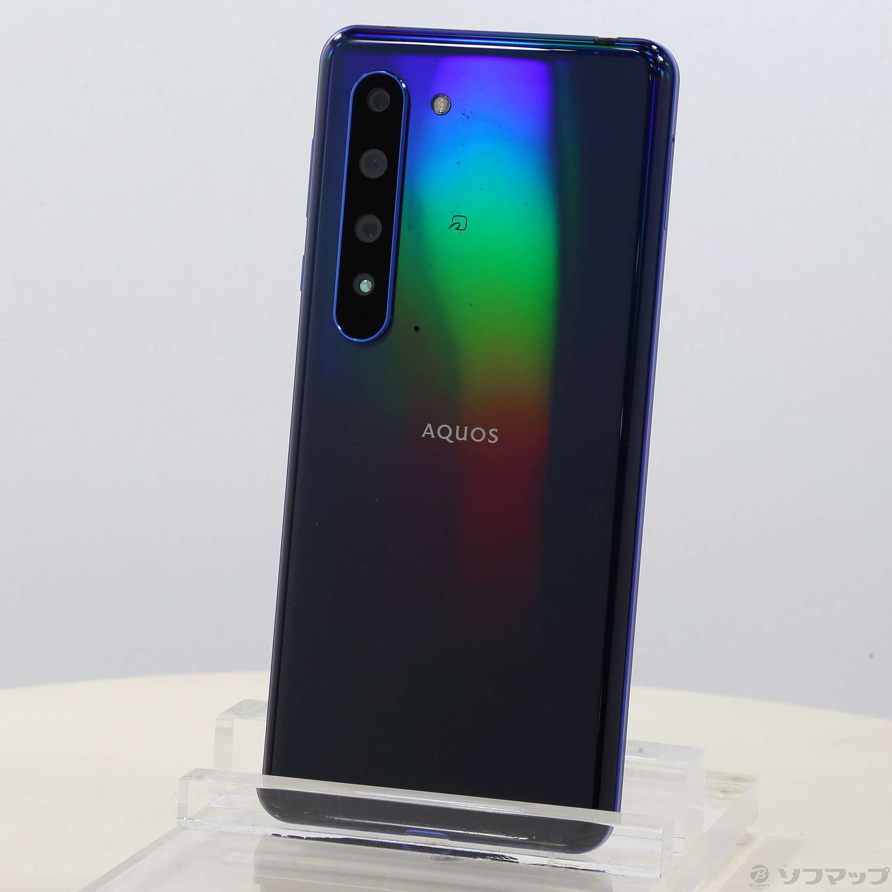 AQUOS R5G 256GB アースブルー 908SH SoftBankロック解除SIMフリー