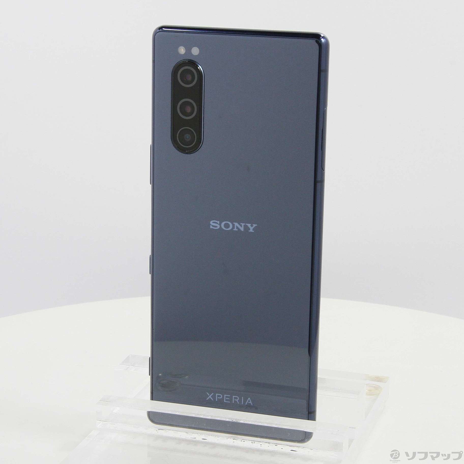 中古】Xperia 5 64GB ブルー SBXP5 SoftBankロック解除SIMフリー