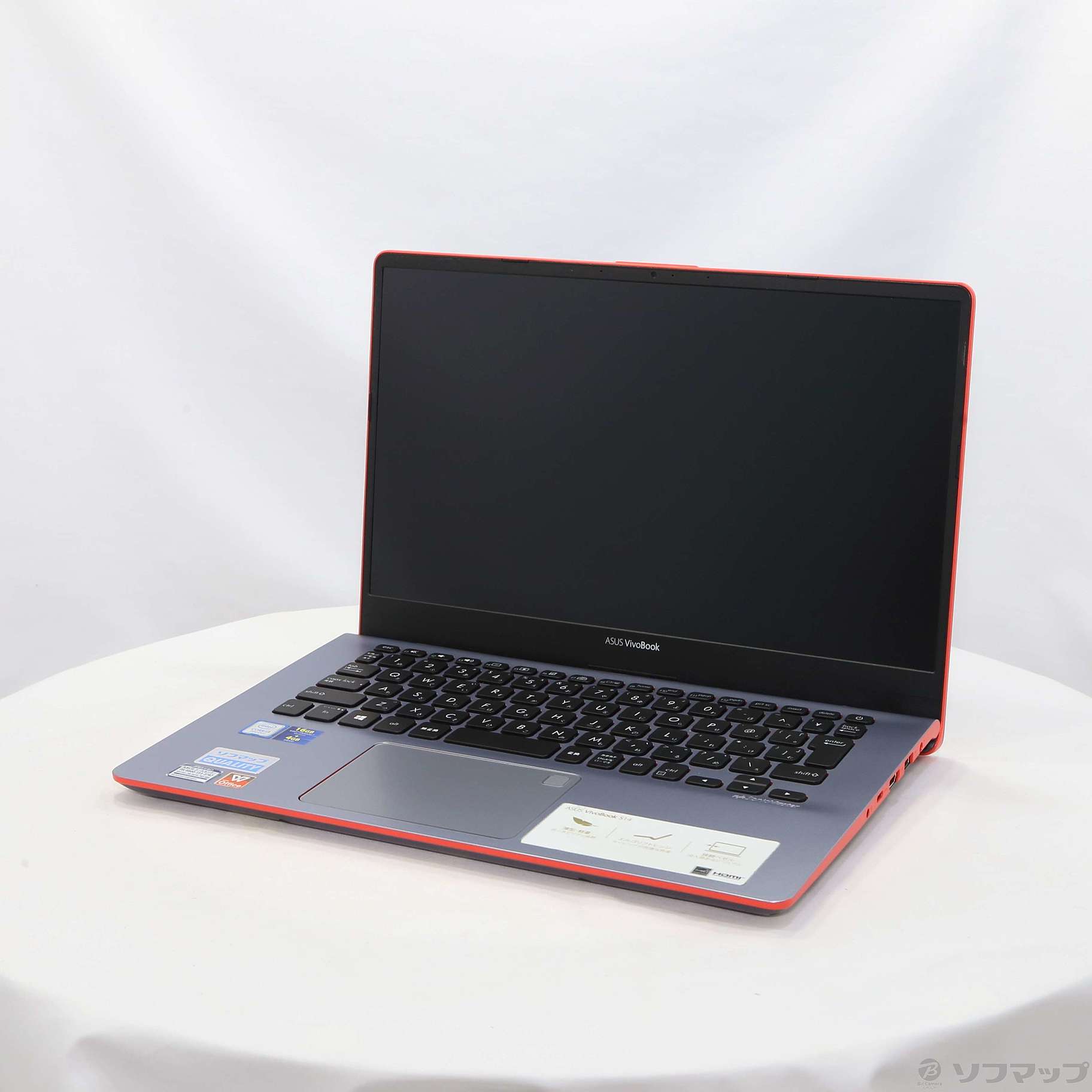 中古】VivoBook S14 S430UA S430UA-GMBKS ガンメタル 〔Windows 10 