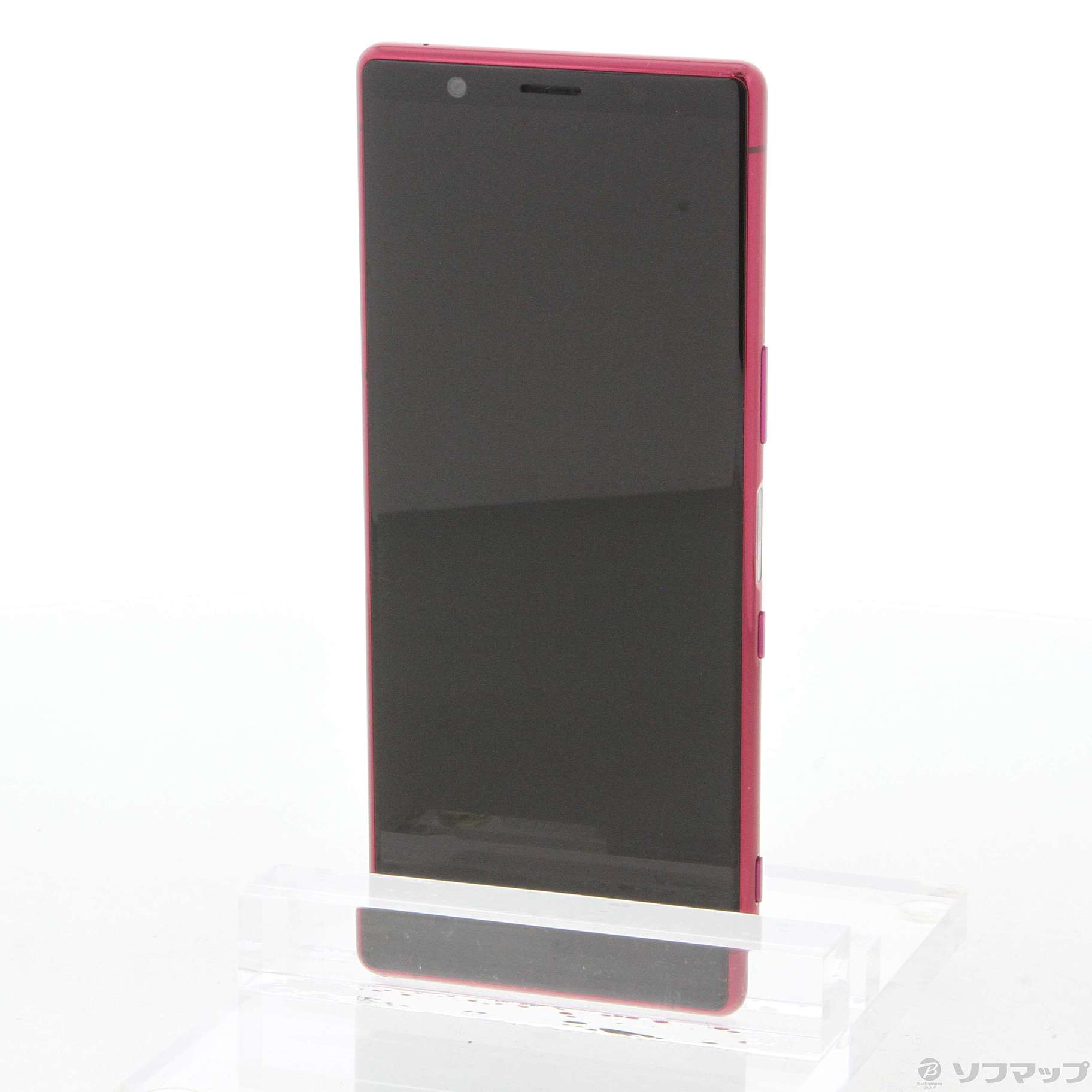 中古】Xperia 5 64GB レッド 901SO SoftBankロック解除SIMフリー