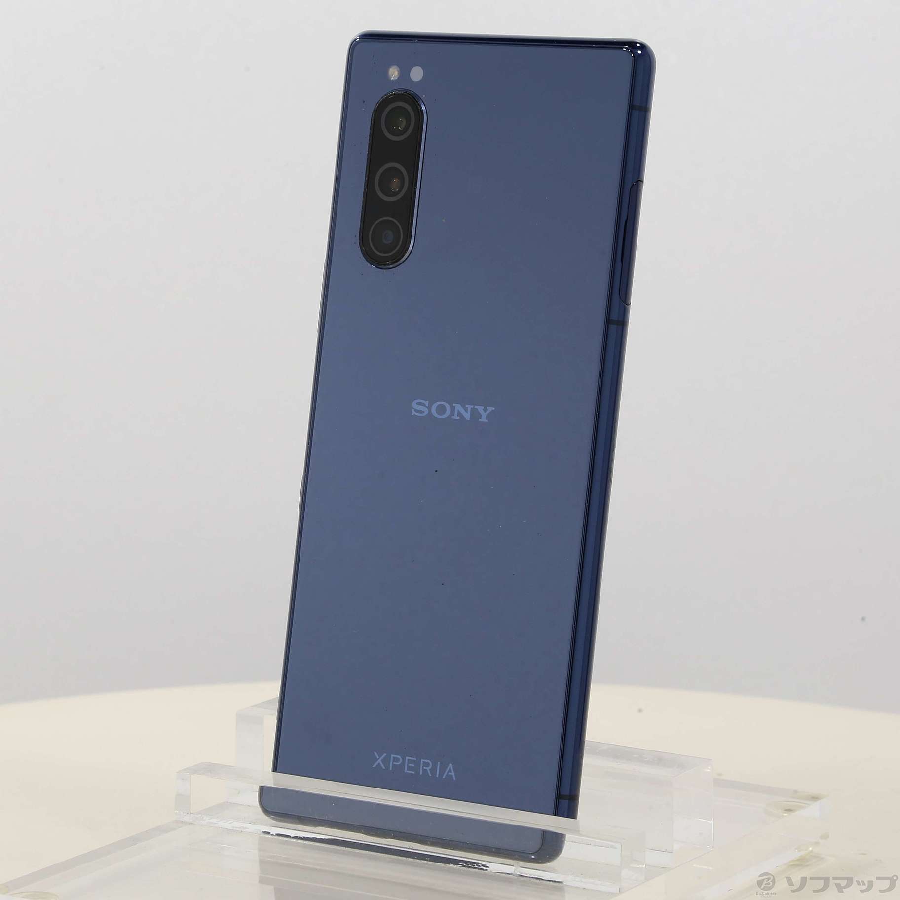 中古】Xperia 5 64GB ブルー SBXP5 SoftBankロック解除SIMフリー