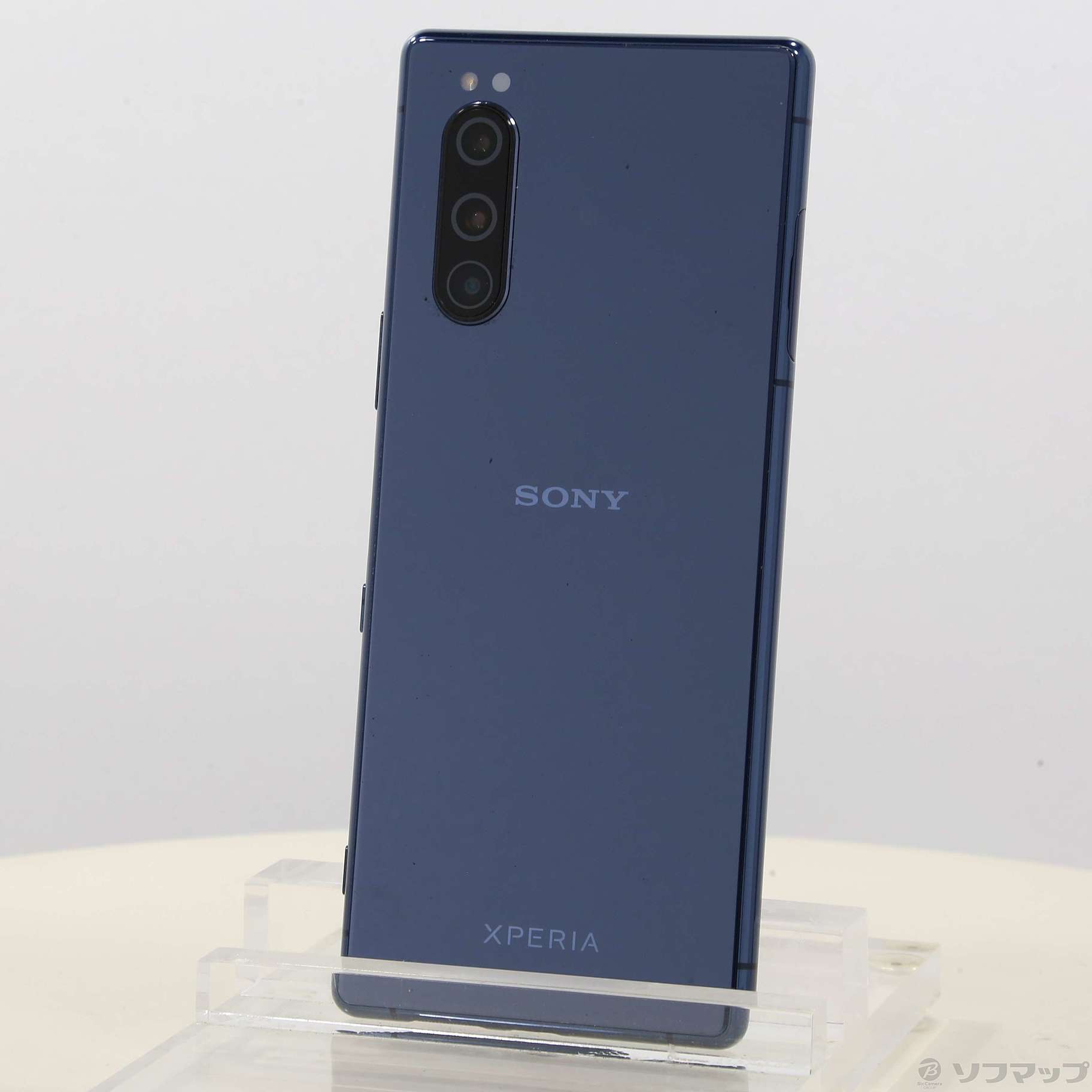 中古】Xperia 5 64GB ブルー SBXP5 SoftBankロック解除SIMフリー