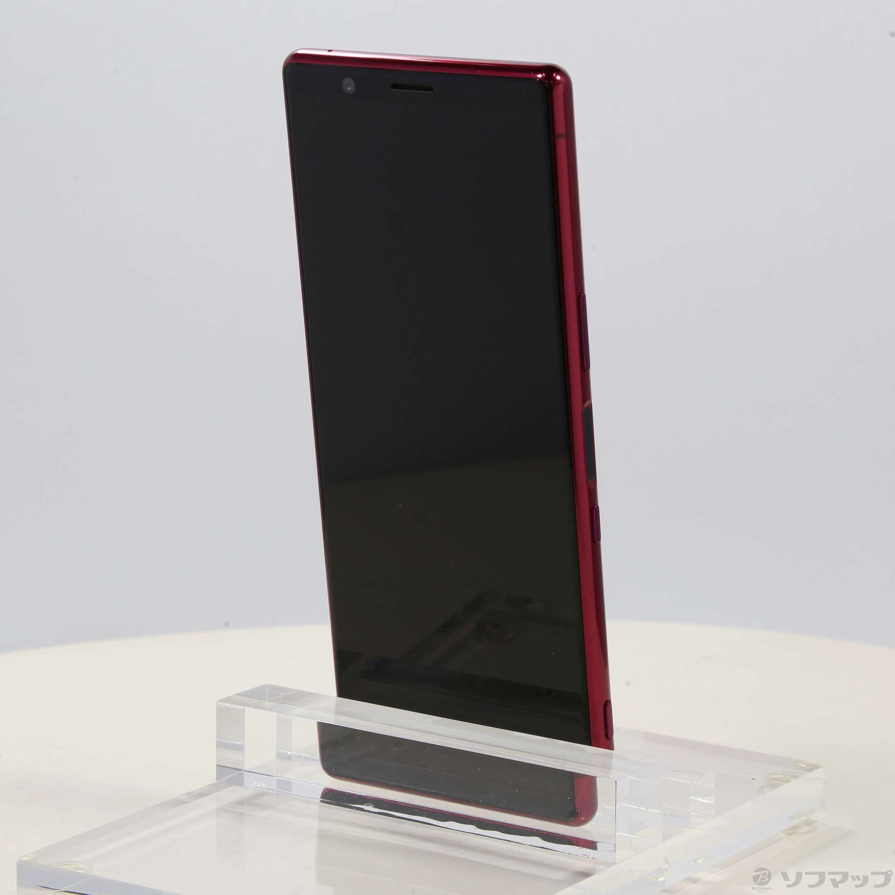 中古】Xperia 5 64GB レッド 901SO SoftBankロック解除SIMフリー ◇02