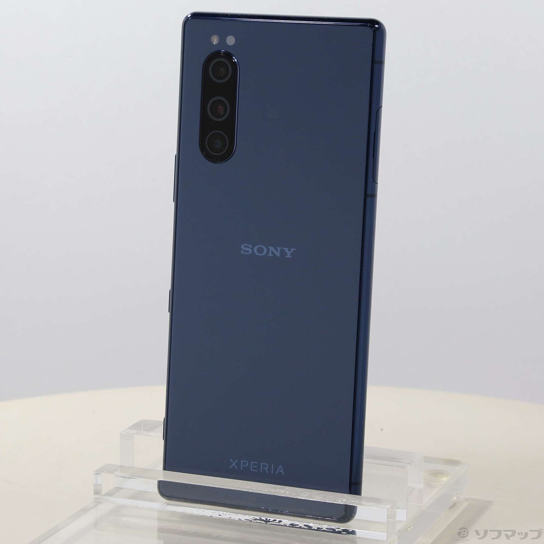 中古】Xperia 5 64GB ブルー SBXP5 SoftBankロック解除SIMフリー