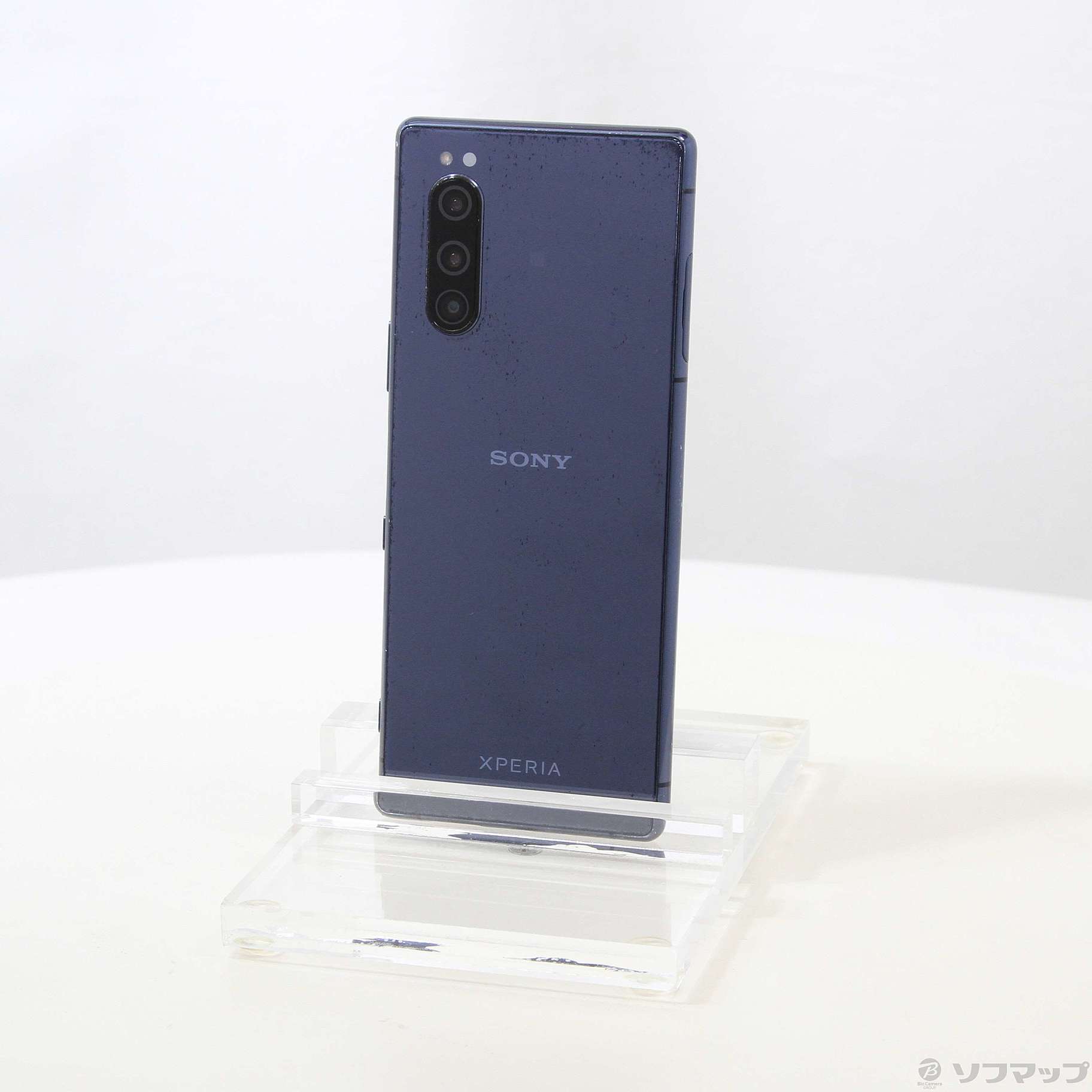 中古】Xperia 5 64GB ブルー SBXP5 SoftBankロック解除SIMフリー