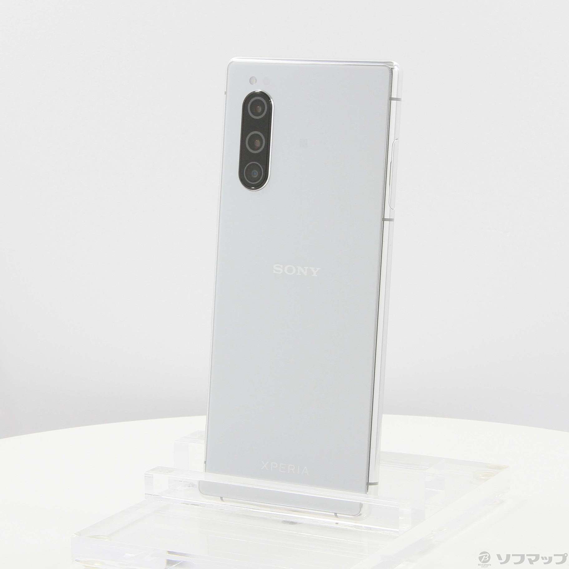 中古】セール対象品 Xperia 5 64GB グレー 901SO SoftBankロック解除