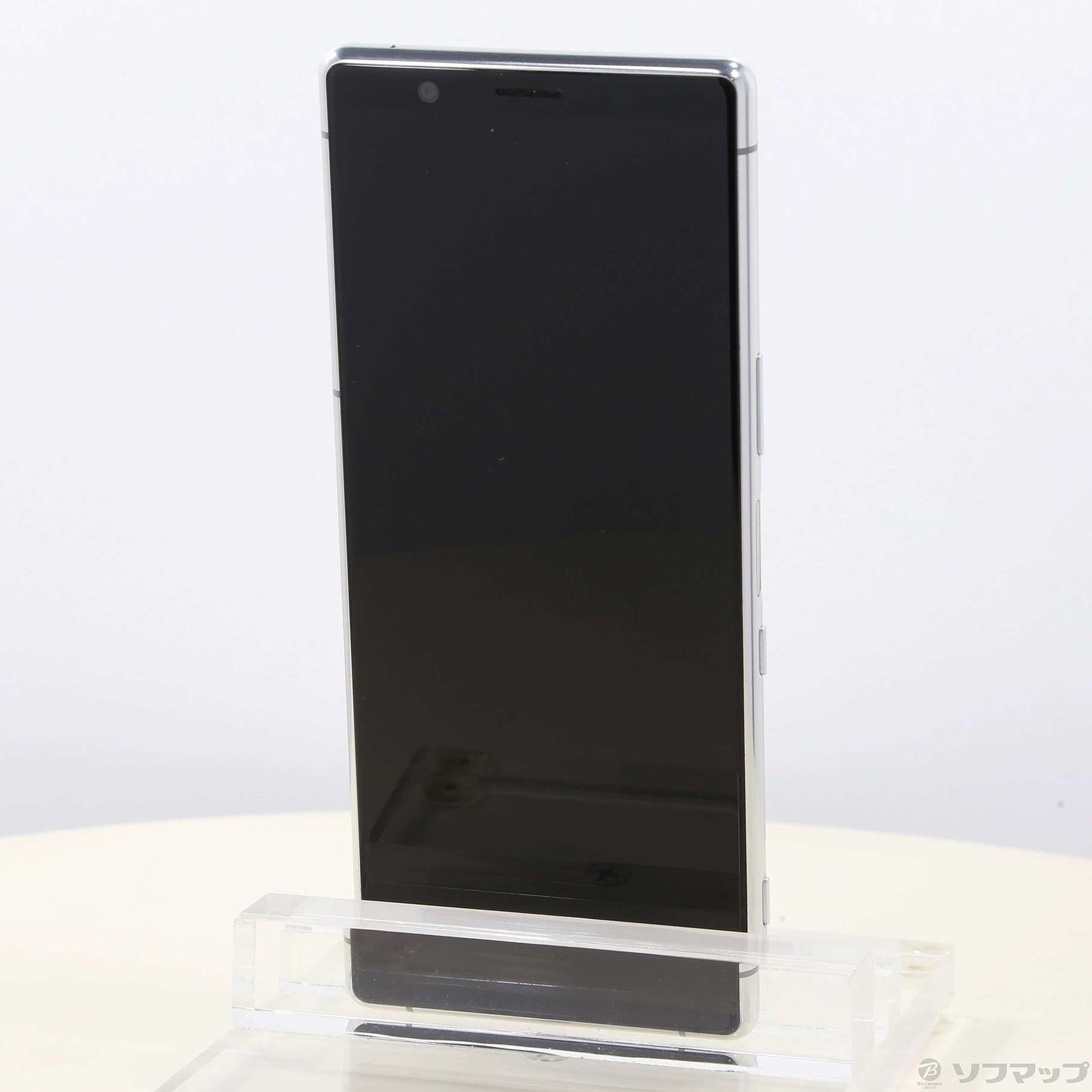 中古】Xperia 5 64GB グレー 901SO SoftBankロック解除SIMフリー