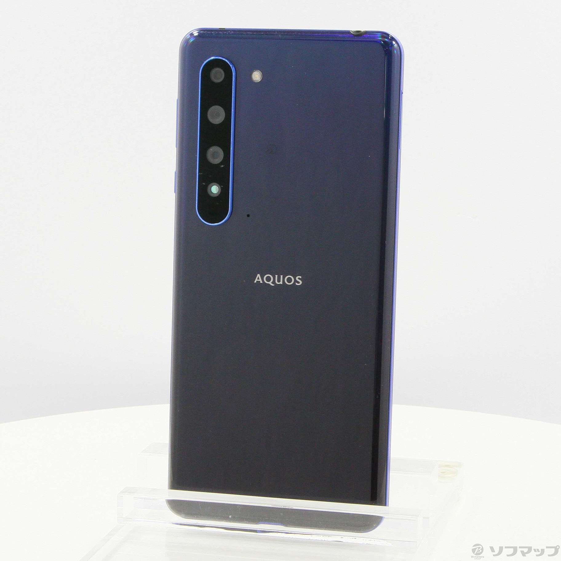 AQUOS R5G アースブルー 256 GB Softbank - スマートフォン本体