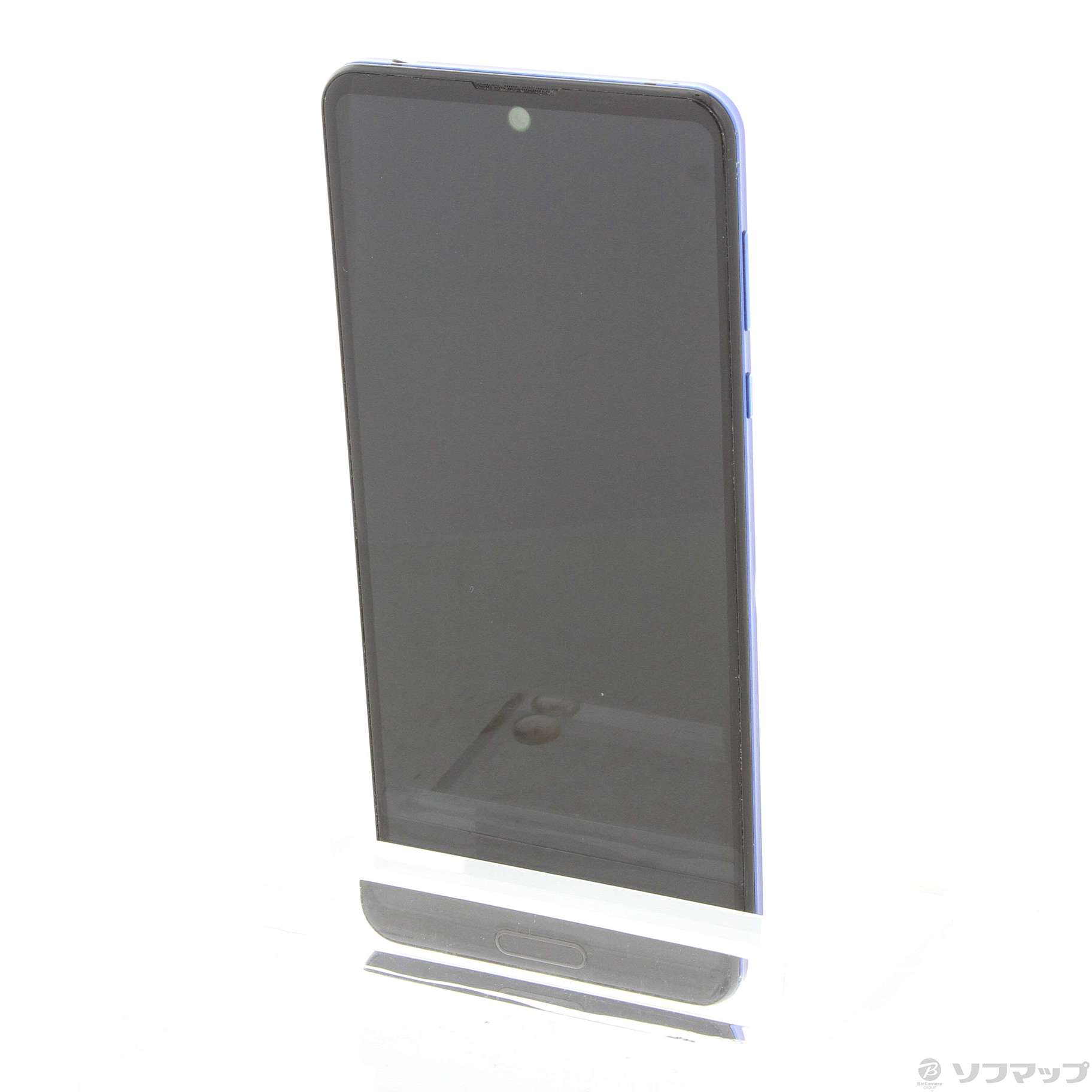 中古】セール対象品 AQUOS R5G 256GB アースブルー 908SH SoftBank 