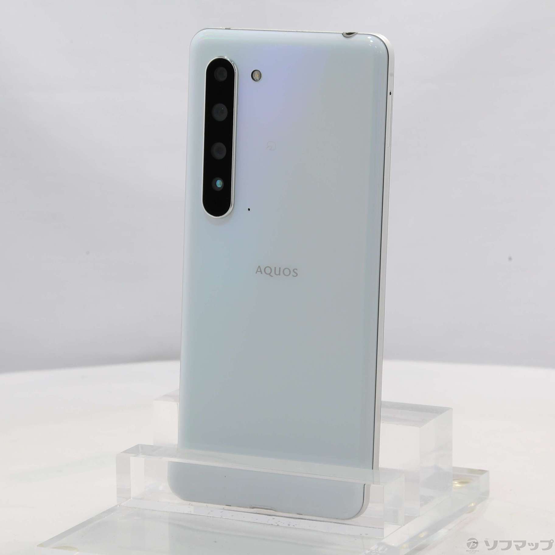 中古】セール対象品 AQUOS R5G 256GB オーロラホワイト 908SH SoftBank