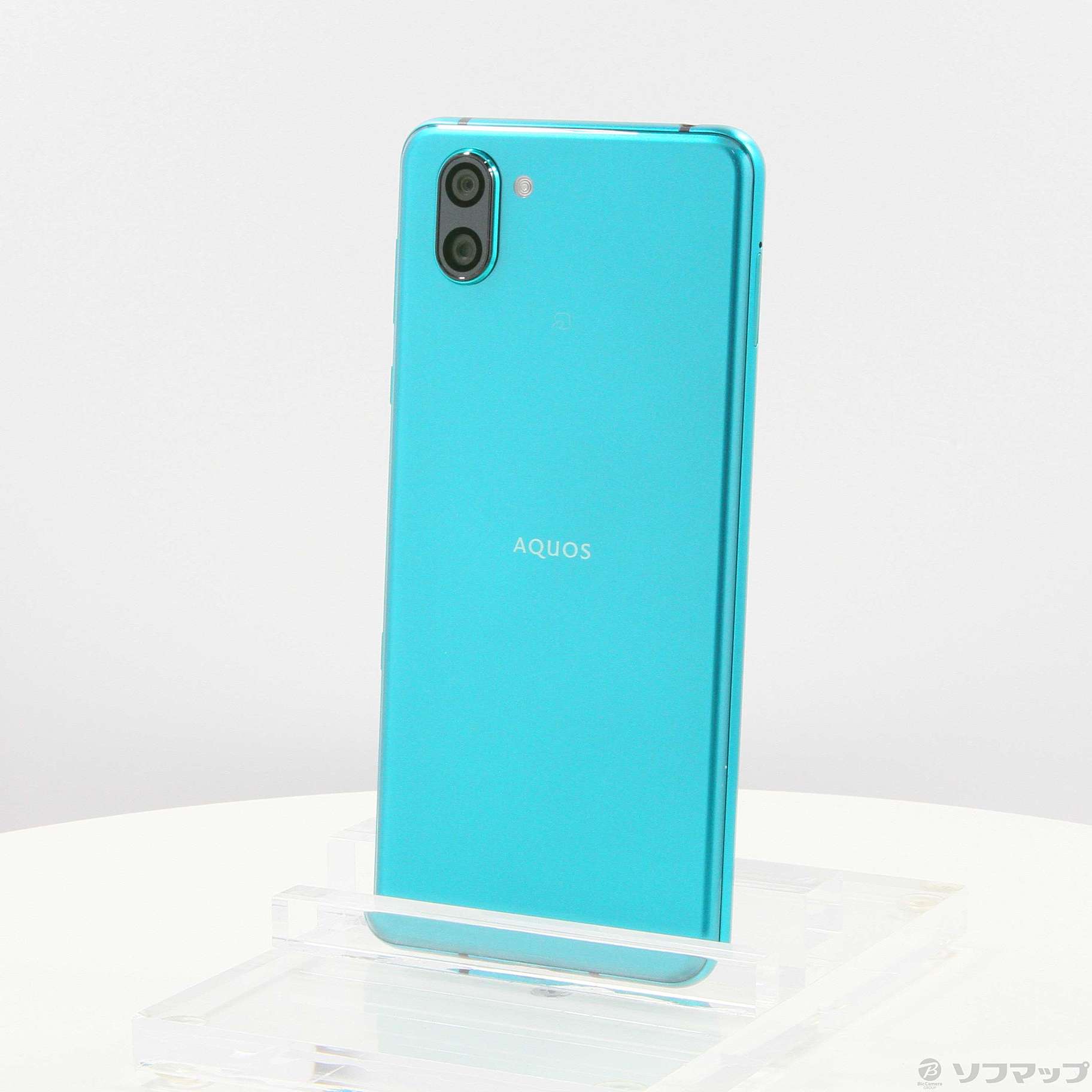 中古】AQUOS R3 128GB エレガントグリーン 808SH SoftBankロック解除