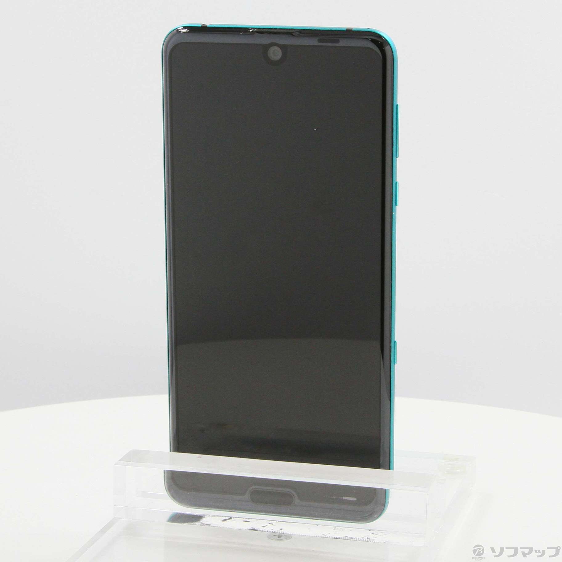 中古】AQUOS R3 128GB エレガントグリーン 808SH SoftBankロック解除