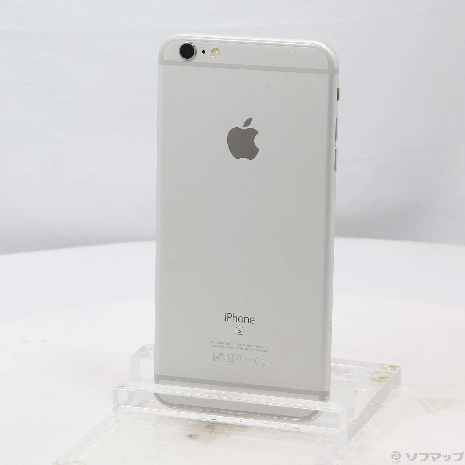 中古】iPhone6s Plus 16GB シルバー MKU22J／A SIMフリー