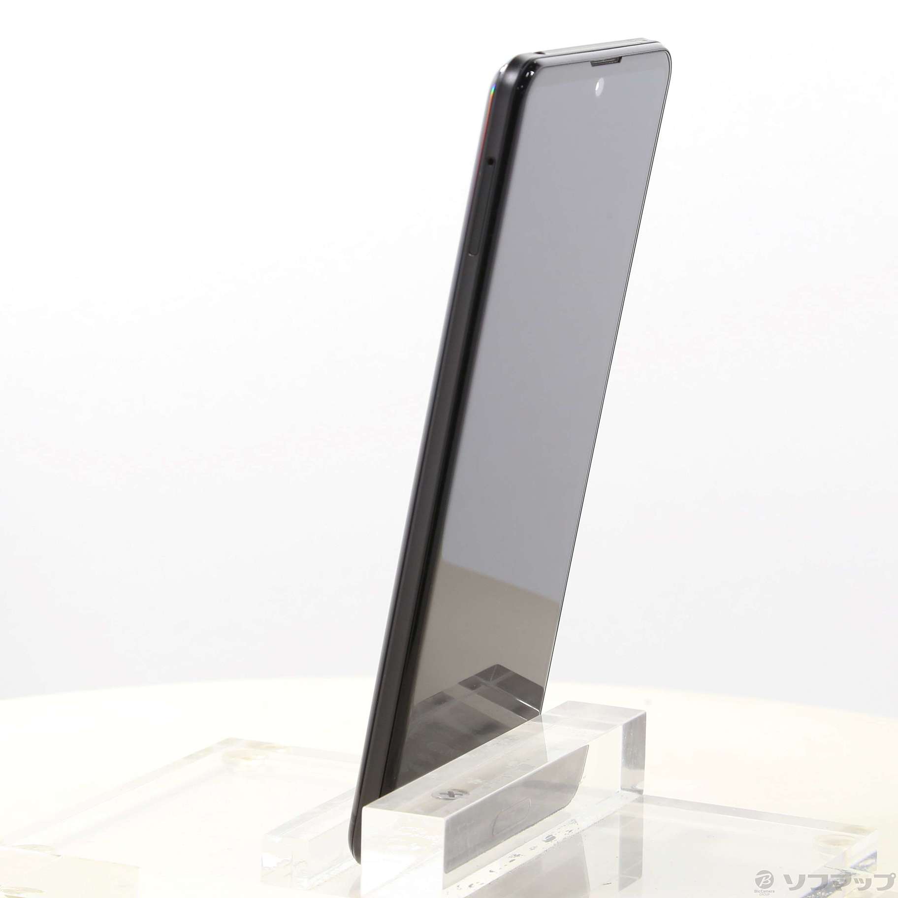 中古】AQUOS R5G 256GB ブラックレイ 908SH SoftBankロック解除