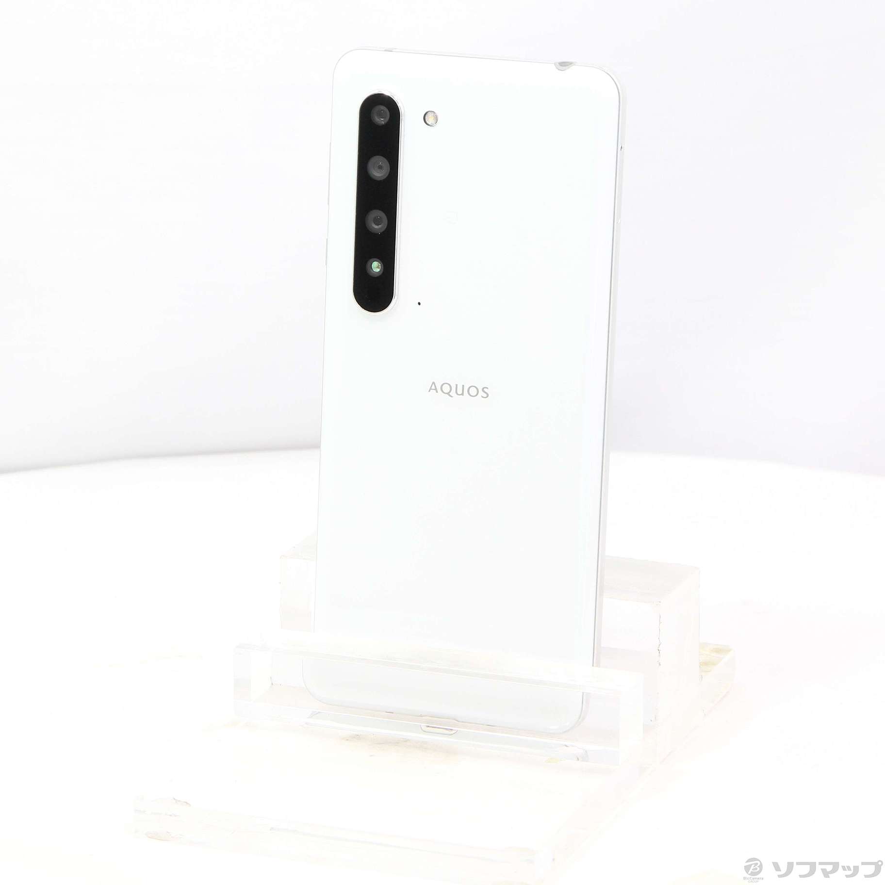 中古】セール対象品 AQUOS R5G 256GB オーロラホワイト 908SH SoftBank