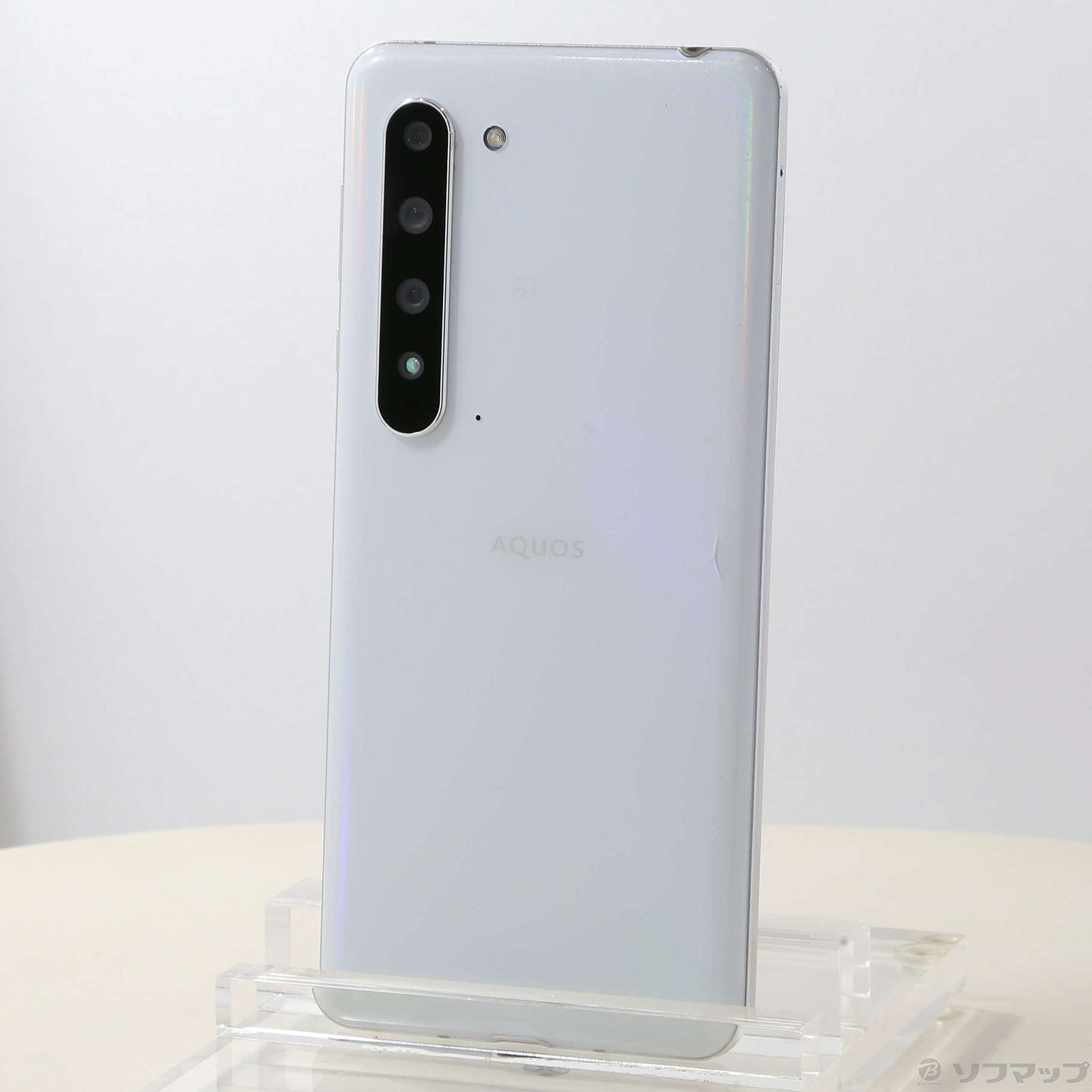 2025年冬【法人向けお歳暮】 中古】セール対象品 AQUOS R5G 256GB オーロラホワイト 908SH スマートフォン本体