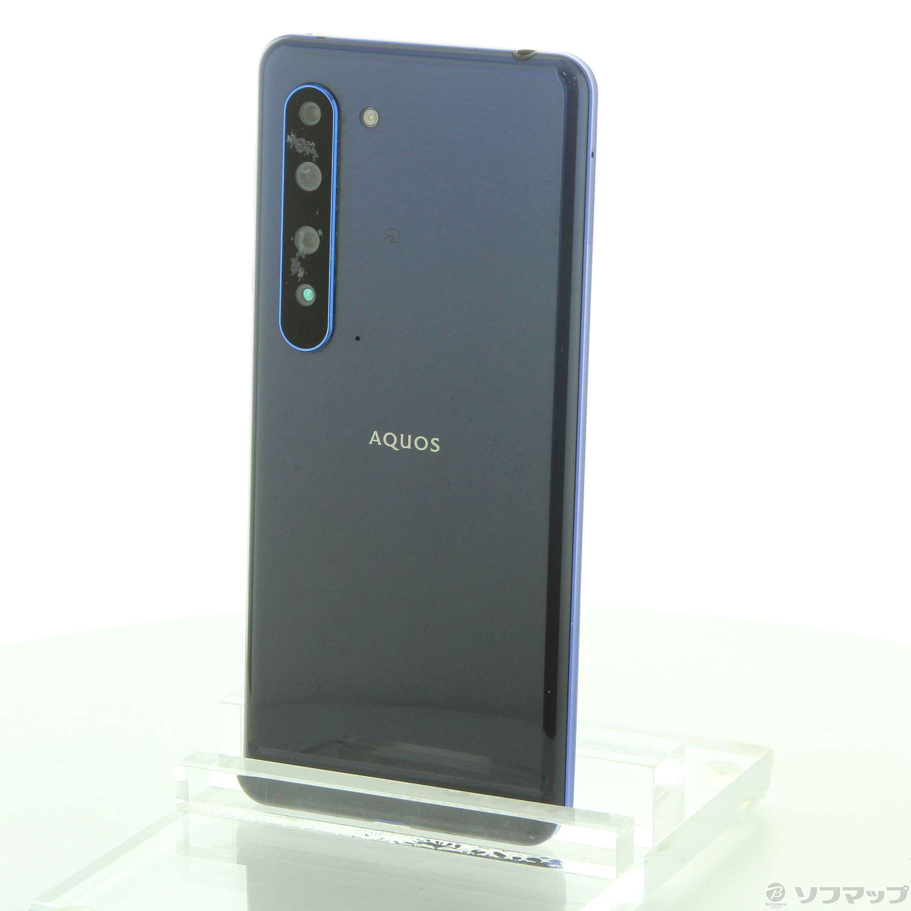 セール対象品 AQUOS R5G 256GB アースブルー 908SH SoftBankロック解除SIMフリー